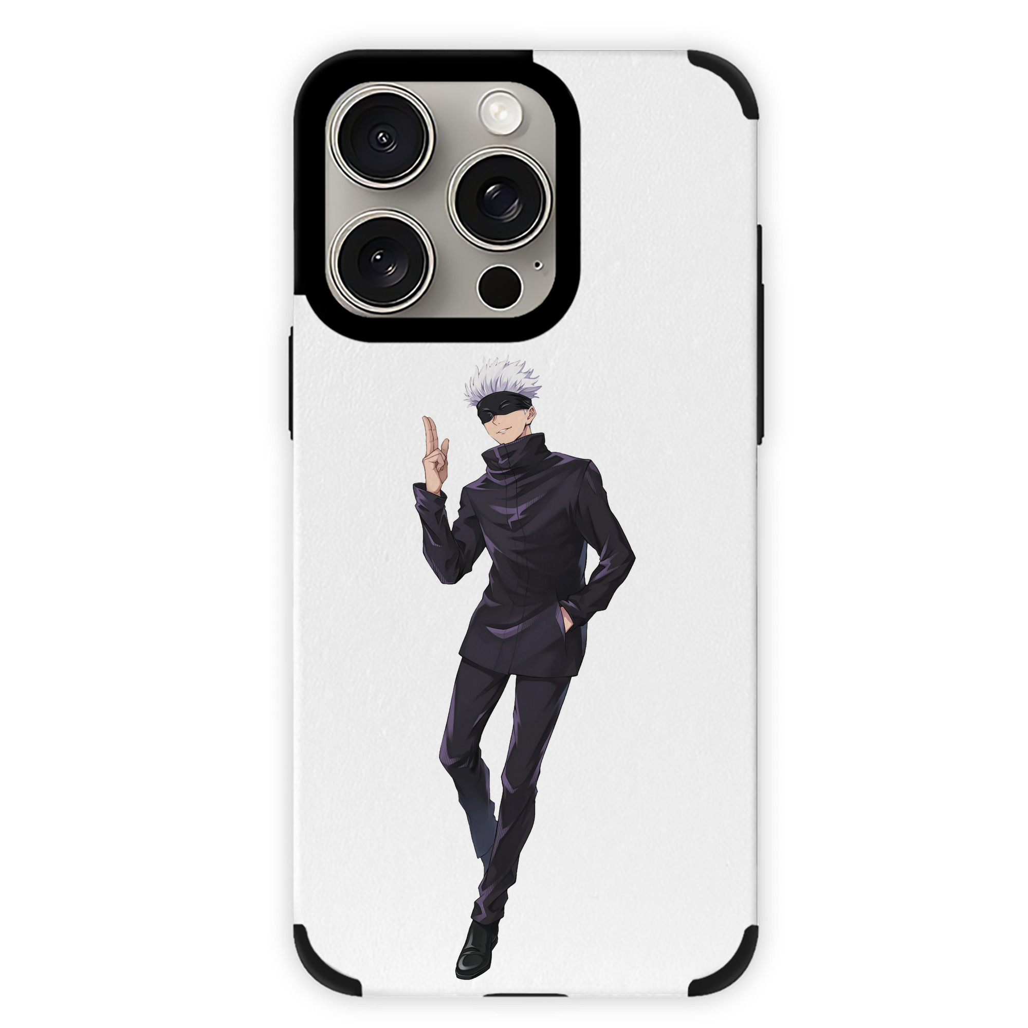 （画像用） 呪術廻戦 Jujutsu Kaisen 【iPhone15ProMax対応】 PUレザー スマホケース 耐衝撃＆黄変防止