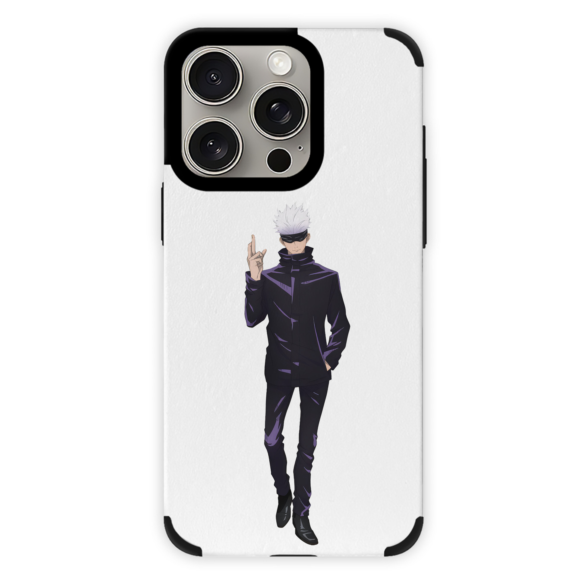 （画像用） 呪術廻戦 Jujutsu Kaisen 【iPhone15ProMax対応】 PUレザー スマホケース 耐衝撃＆黄変防止
