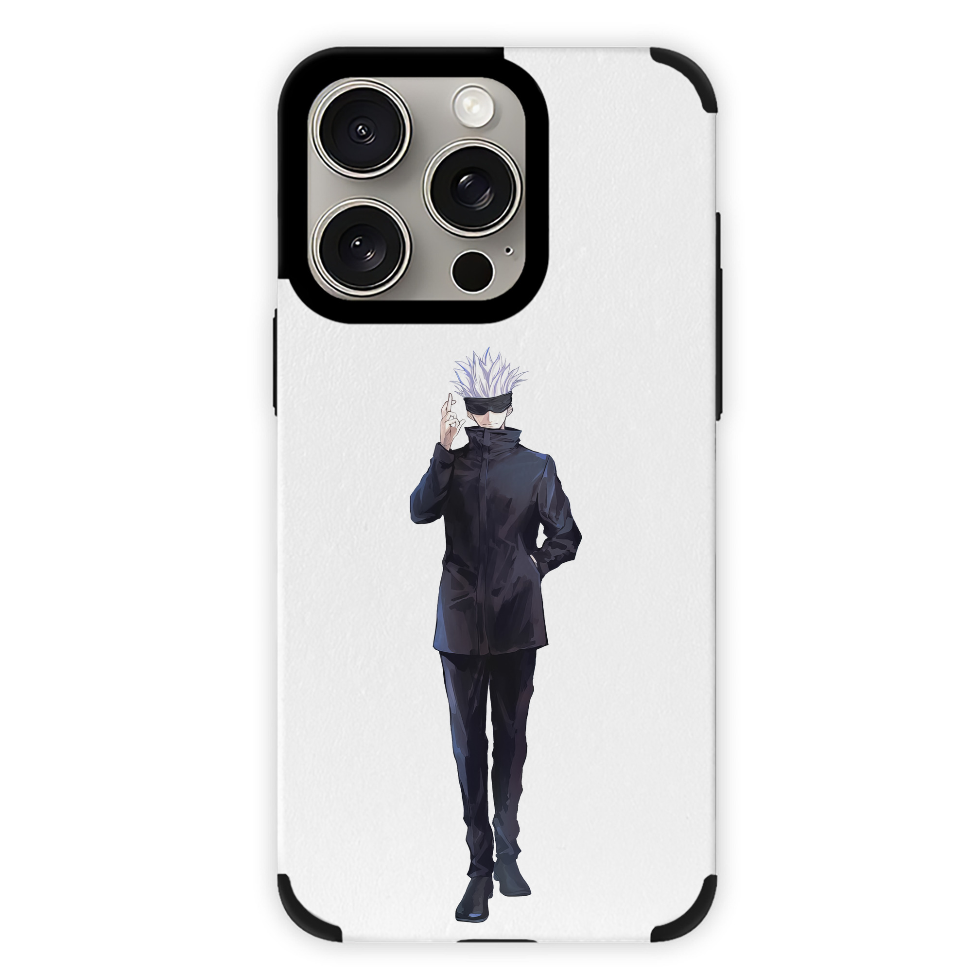 （画像用） 呪術廻戦 Jujutsu Kaisen 【iPhone15ProMax対応】 PUレザー スマホケース 耐衝撃＆黄変防止