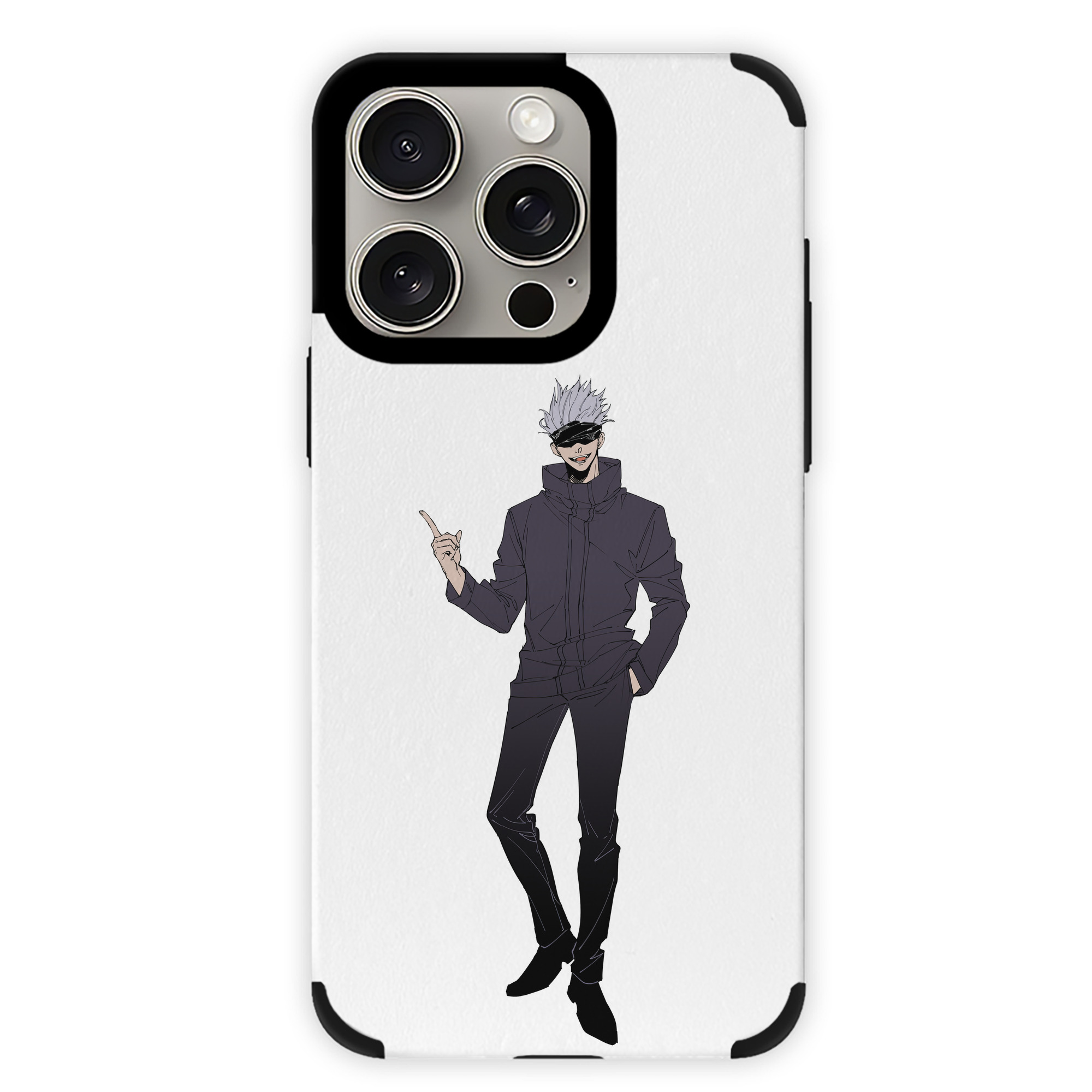 （画像用） 呪術廻戦 Jujutsu Kaisen 【iPhone15ProMax対応】 PUレザー スマホケース 耐衝撃＆黄変防止