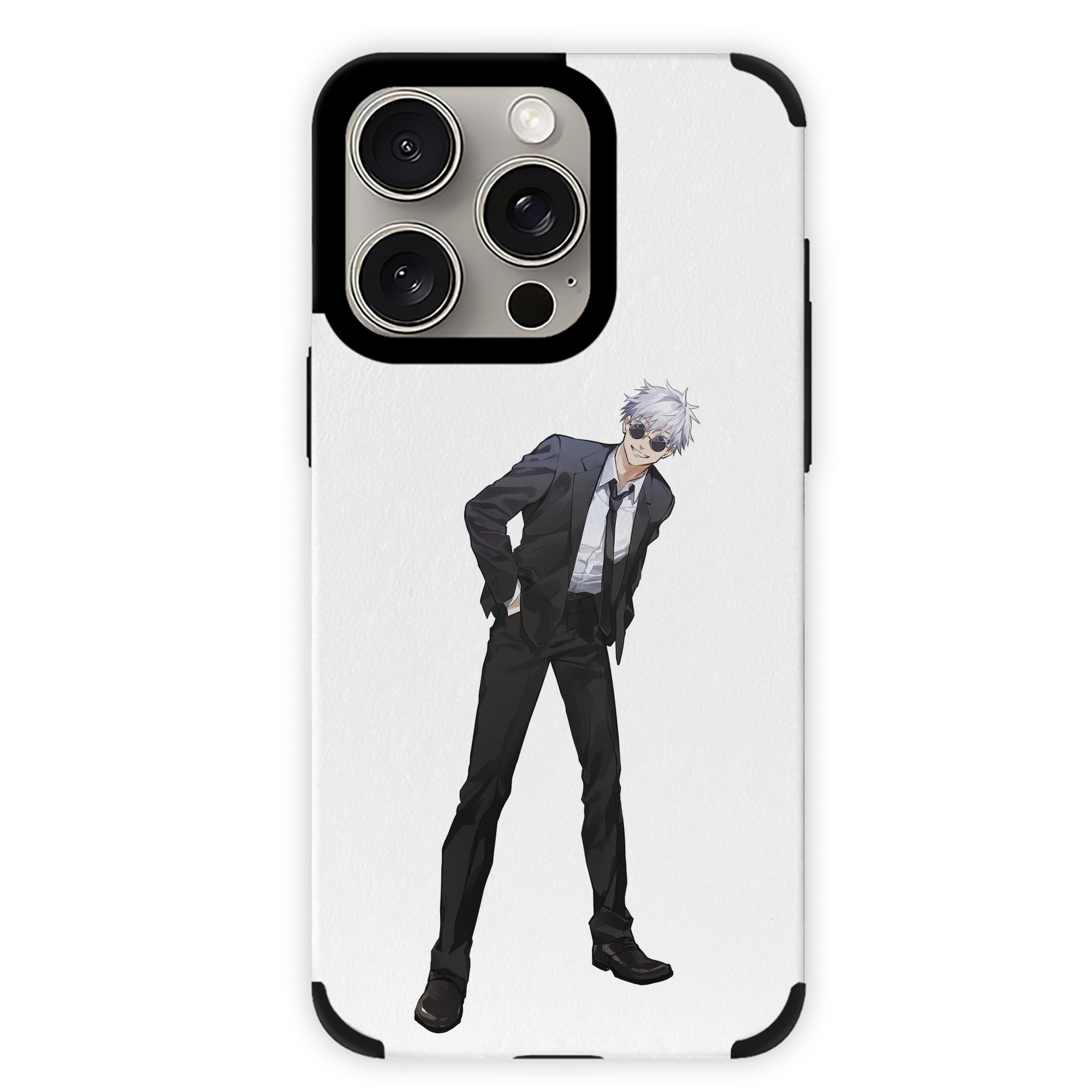 （画像用） 呪術廻戦 Jujutsu Kaisen 【iPhone15ProMax対応】 PUレザー スマホケース 耐衝撃＆黄変防止