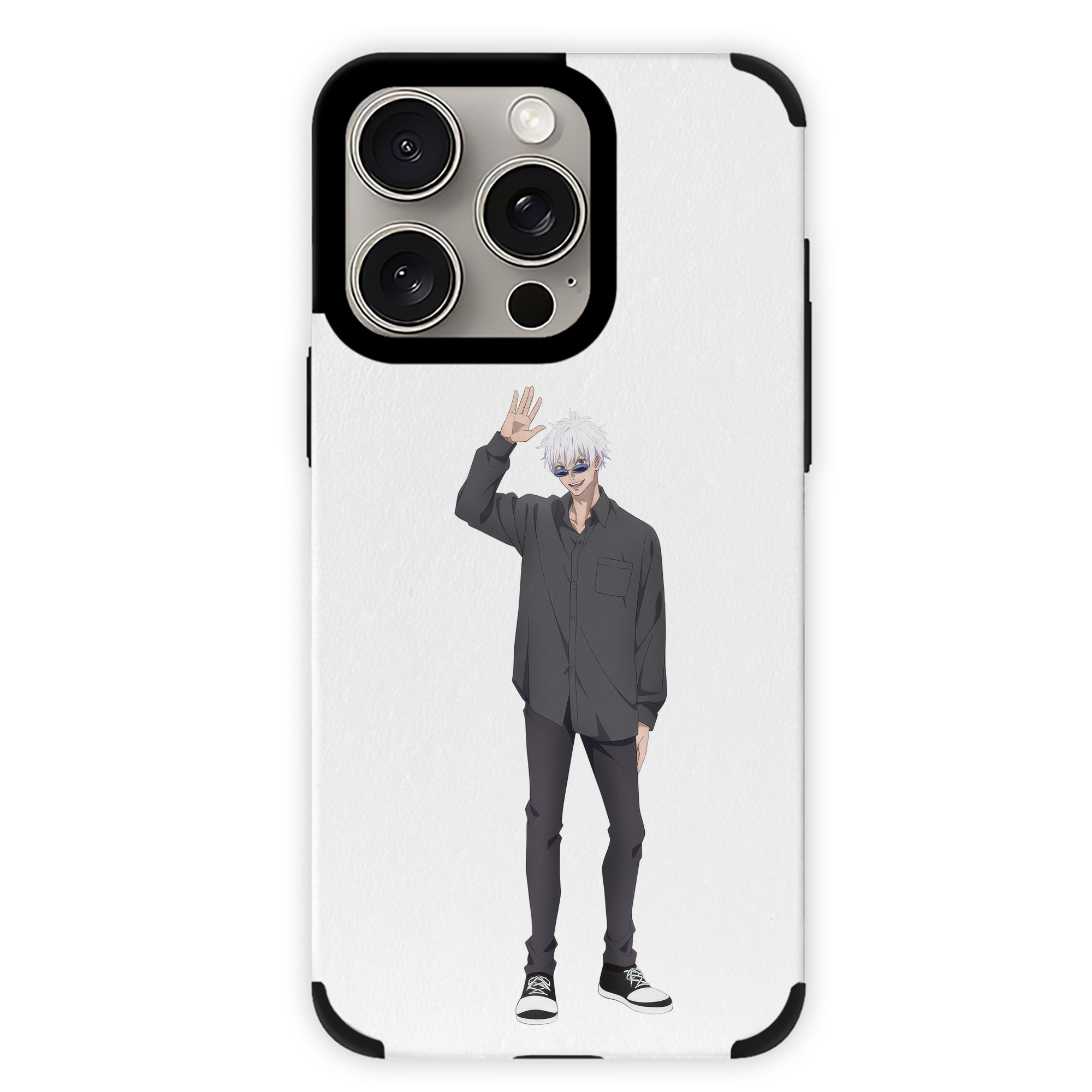 （画像用） 呪術廻戦 Jujutsu Kaisen 【iPhone15ProMax対応】 PUレザー スマホケース 耐衝撃＆黄変防止
