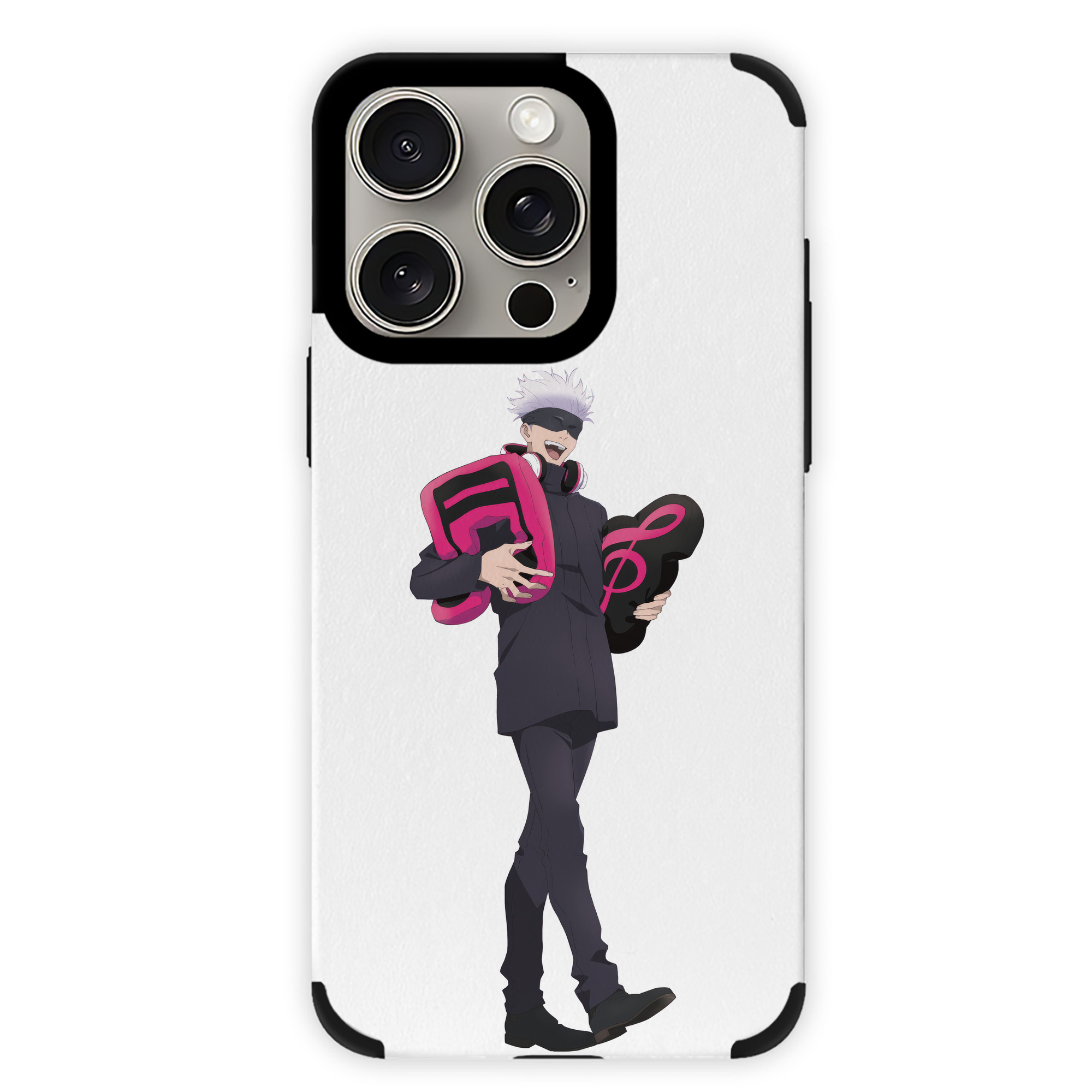 （画像用） 呪術廻戦 Jujutsu Kaisen 【iPhone15ProMax対応】 PUレザー スマホケース 耐衝撃＆黄変防止