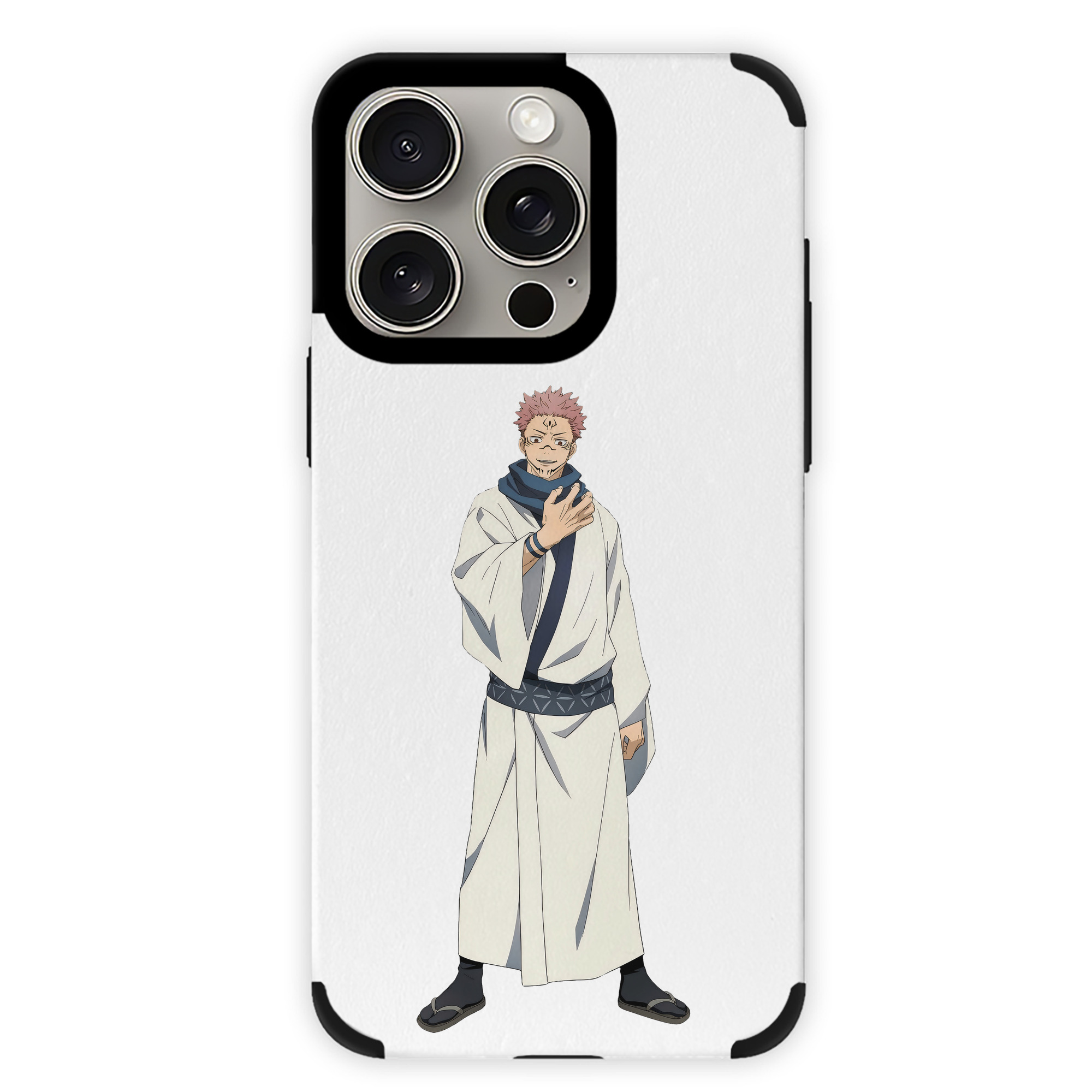 （画像用） 呪術廻戦 Jujutsu Kaisen 【iPhone15ProMax対応】 PUレザー スマホケース 耐衝撃＆黄変防止
