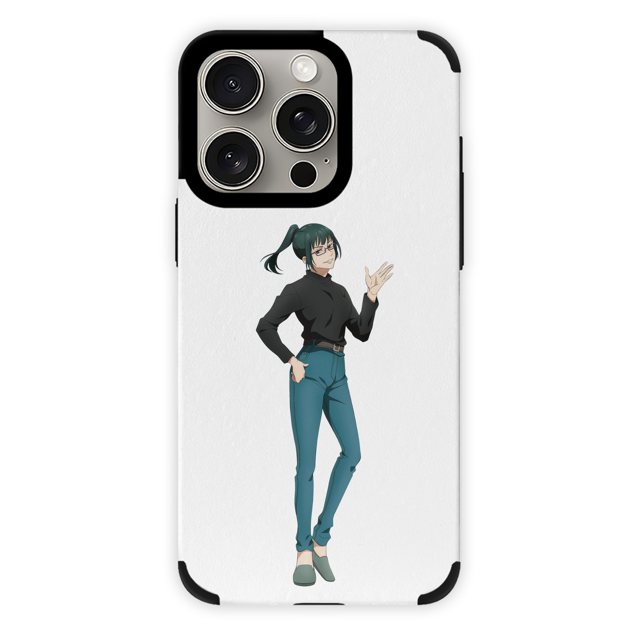 （画像用） 呪術廻戦 Jujutsu Kaisen 【iPhone15ProMax対応】 PUレザー スマホケース 耐衝撃＆黄変防止