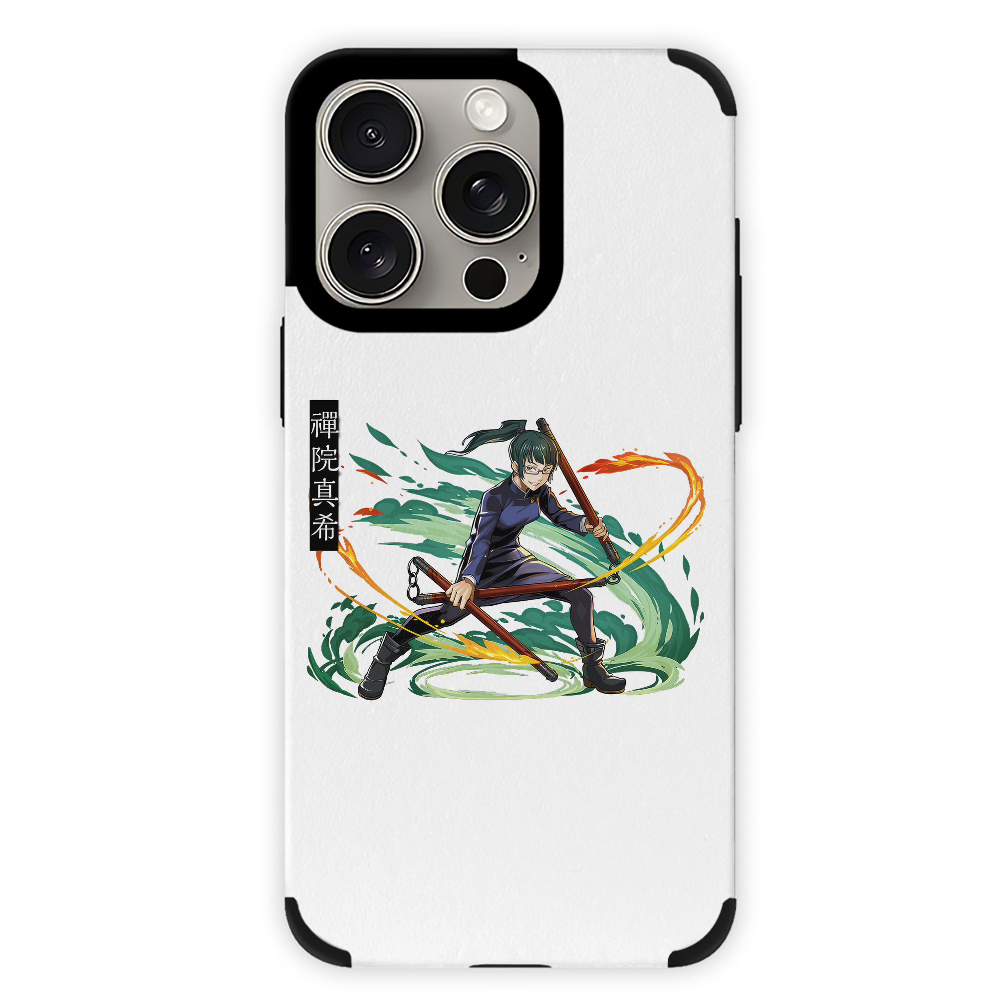 （画像用） 呪術廻戦 Jujutsu Kaisen 【iPhone15ProMax対応】 PUレザー スマホケース 耐衝撃＆黄変防止