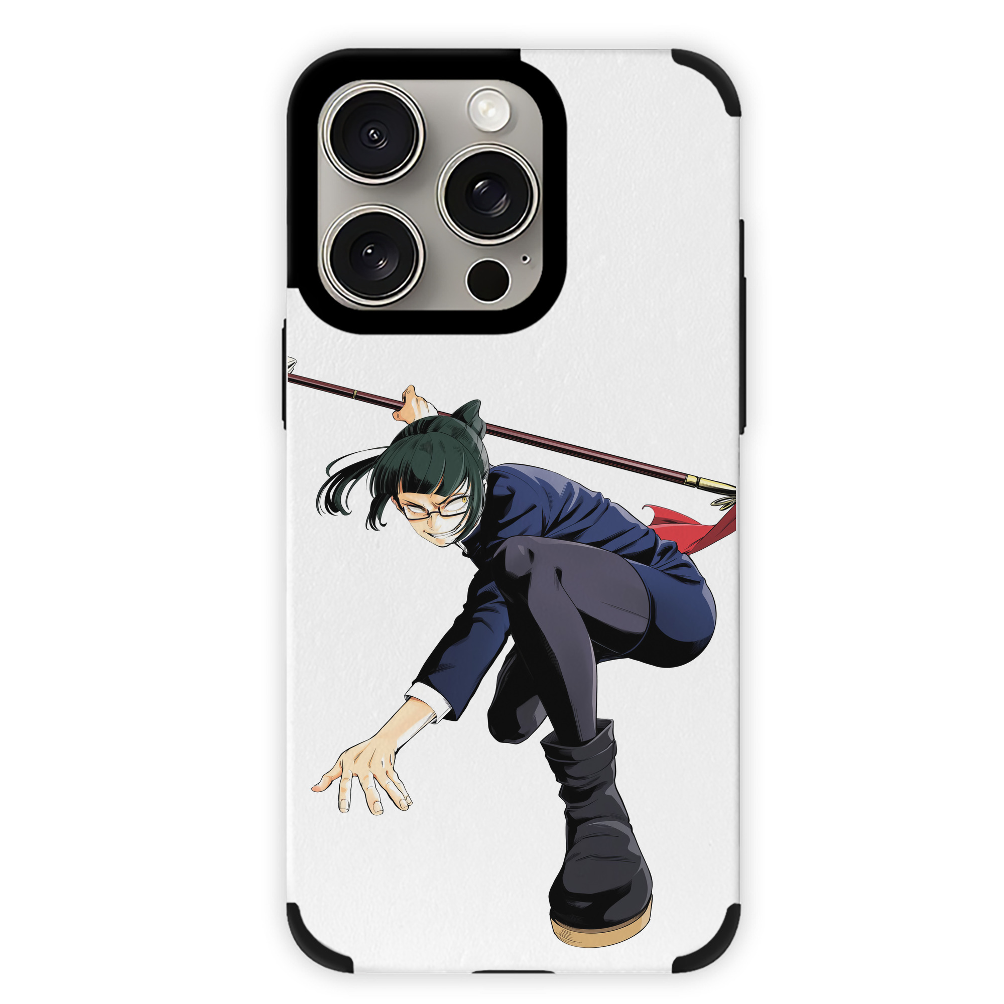 （画像用） 呪術廻戦 Jujutsu Kaisen 【iPhone15ProMax対応】 PUレザー スマホケース 耐衝撃＆黄変防止