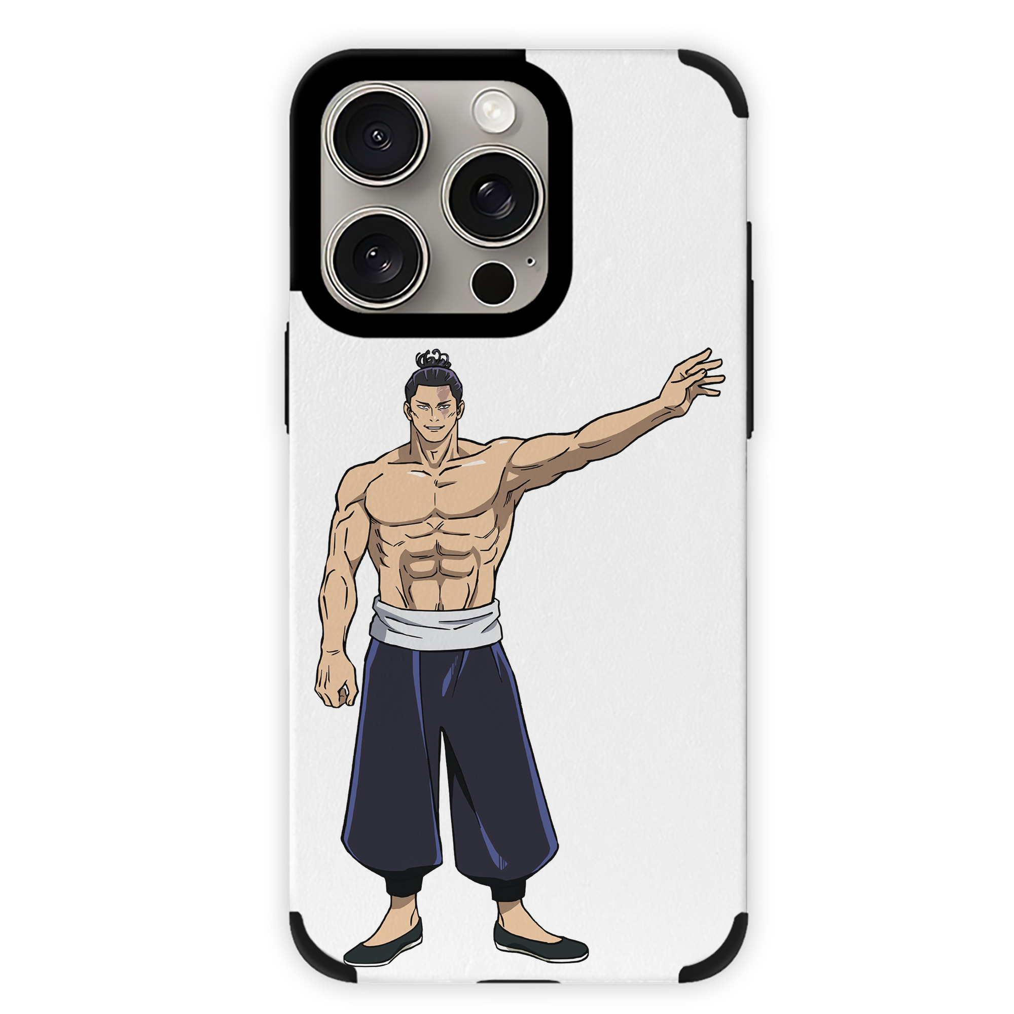（画像用） 呪術廻戦 Jujutsu Kaisen 【iPhone15ProMax対応】 PUレザー スマホケース 耐衝撃＆黄変防止