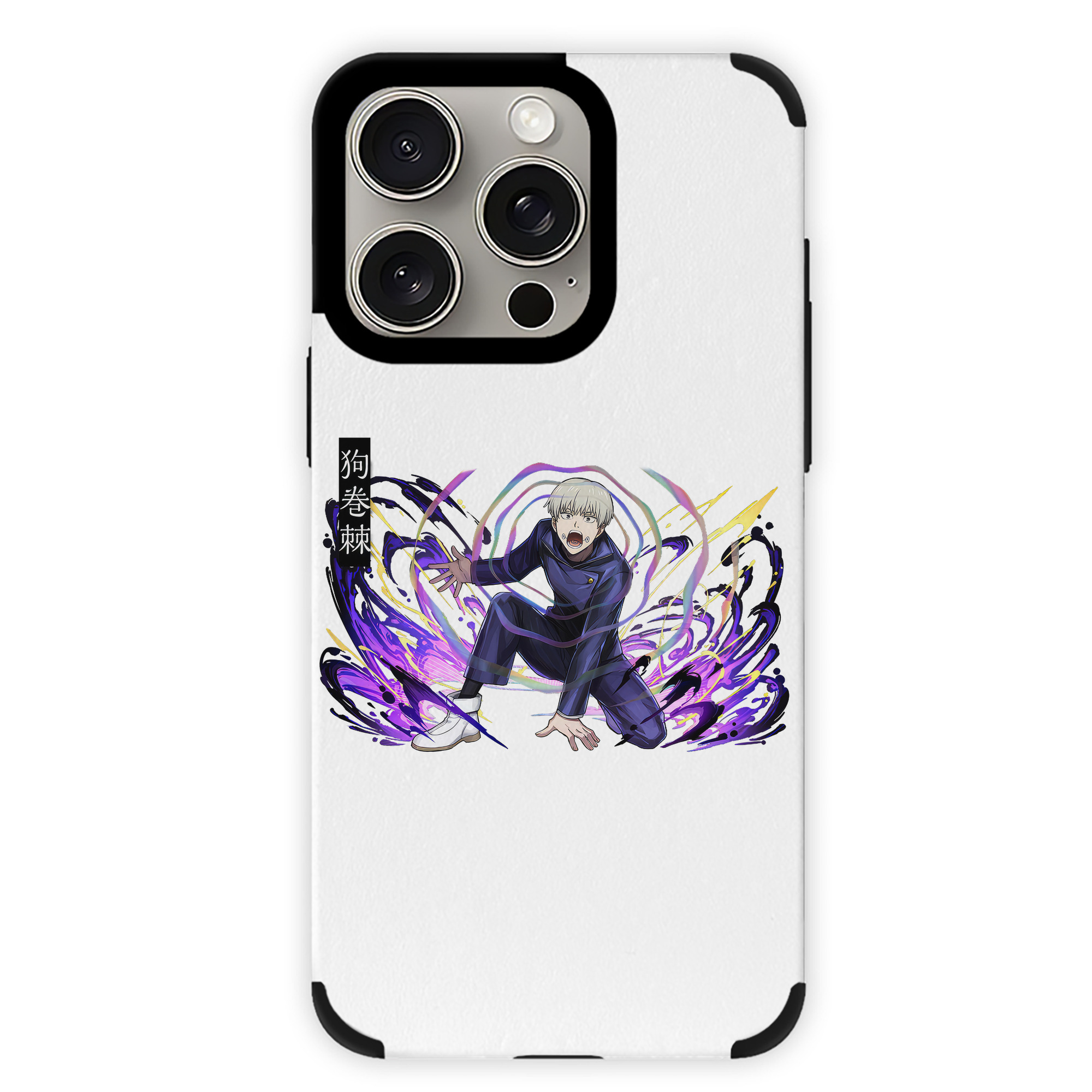 （画像用） 呪術廻戦 Jujutsu Kaisen 【iPhone15ProMax対応】 PUレザー スマホケース 耐衝撃＆黄変防止