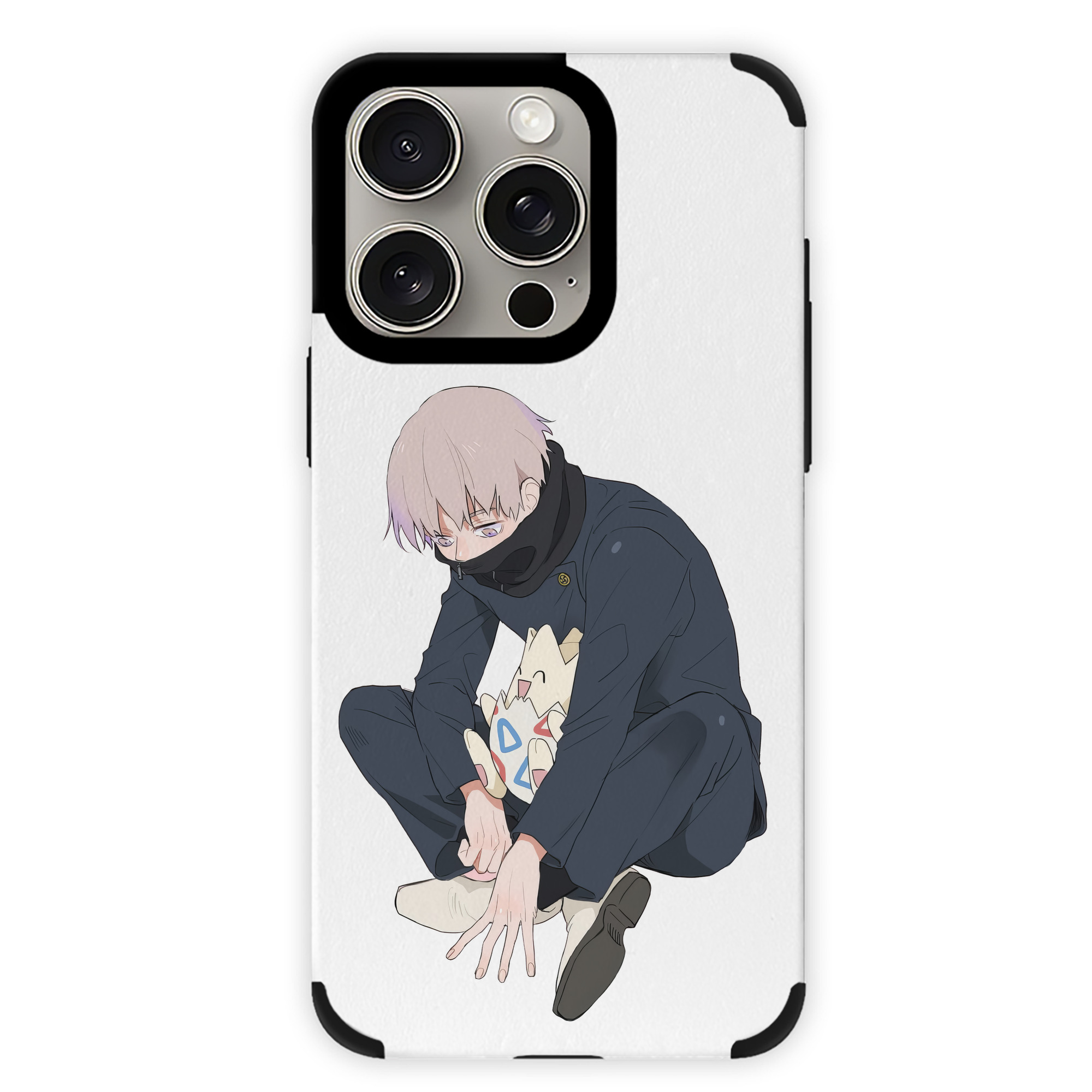 （画像用） 呪術廻戦 Jujutsu Kaisen 【iPhone15ProMax対応】 PUレザー スマホケース 耐衝撃＆黄変防止