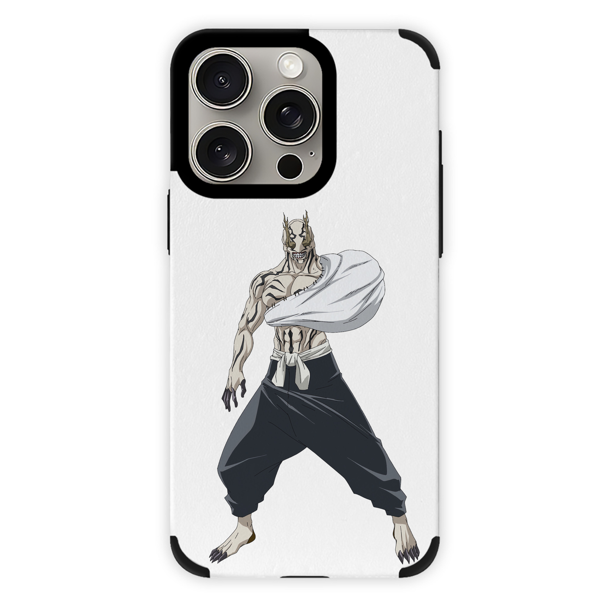 （画像用） 呪術廻戦 Jujutsu Kaisen 【iPhone15ProMax対応】 PUレザー スマホケース 耐衝撃＆黄変防止