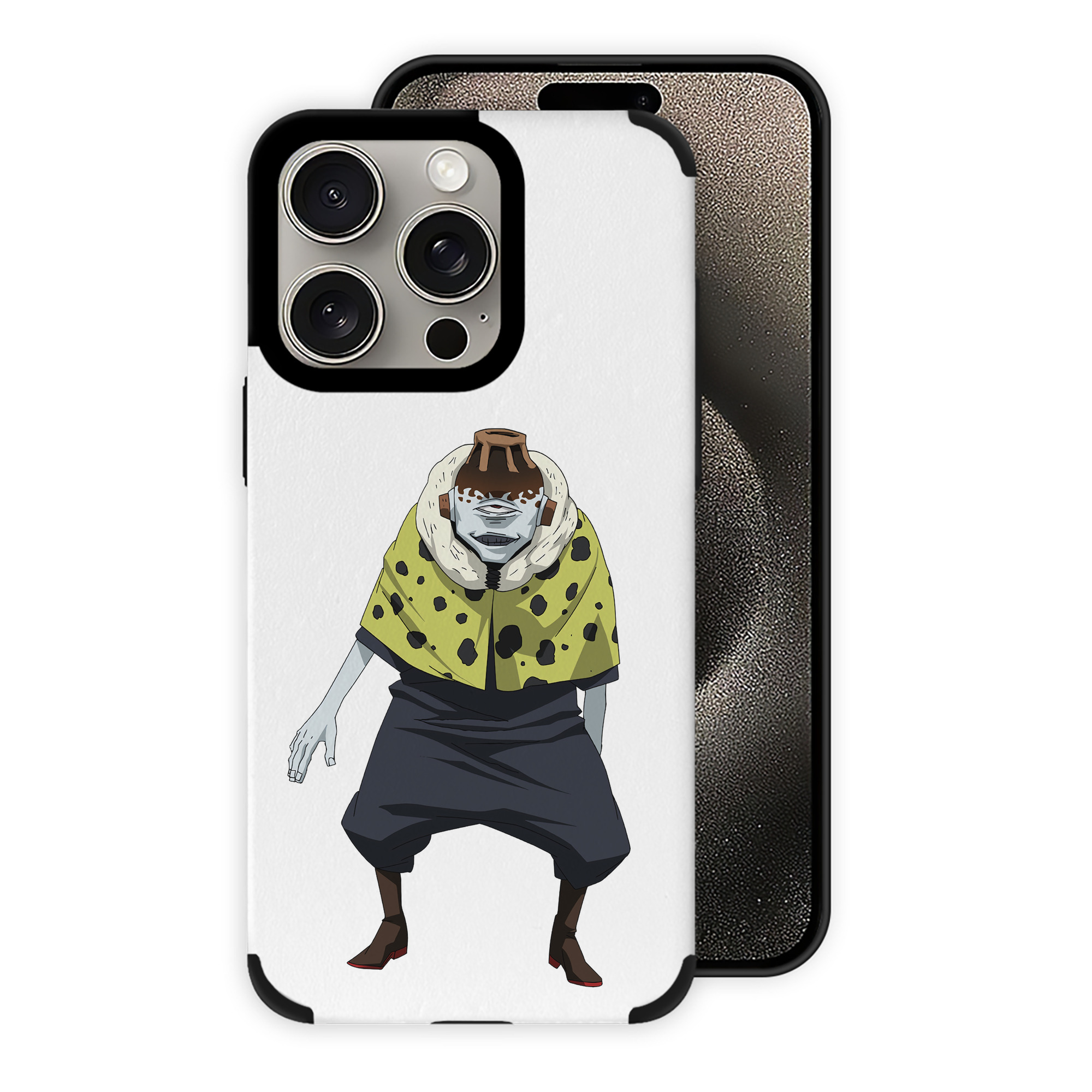 （画像用） 呪術廻戦 Jujutsu Kaisen 【iPhone15ProMax対応】 PUレザー スマホケース 耐衝撃＆黄変防止