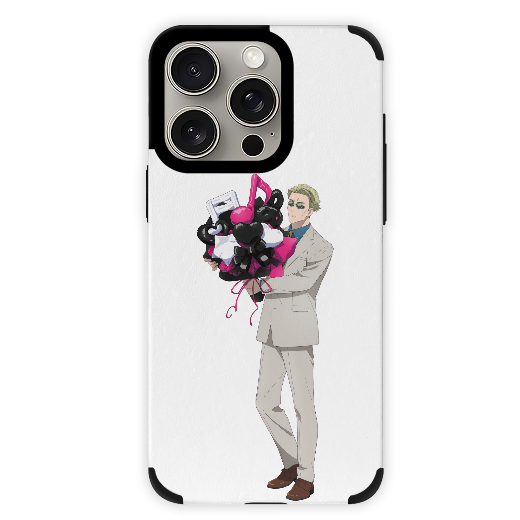 （画像用） 呪術廻戦 Jujutsu Kaisen 【iPhone15ProMax対応】 PUレザー スマホケース 耐衝撃＆黄変防止