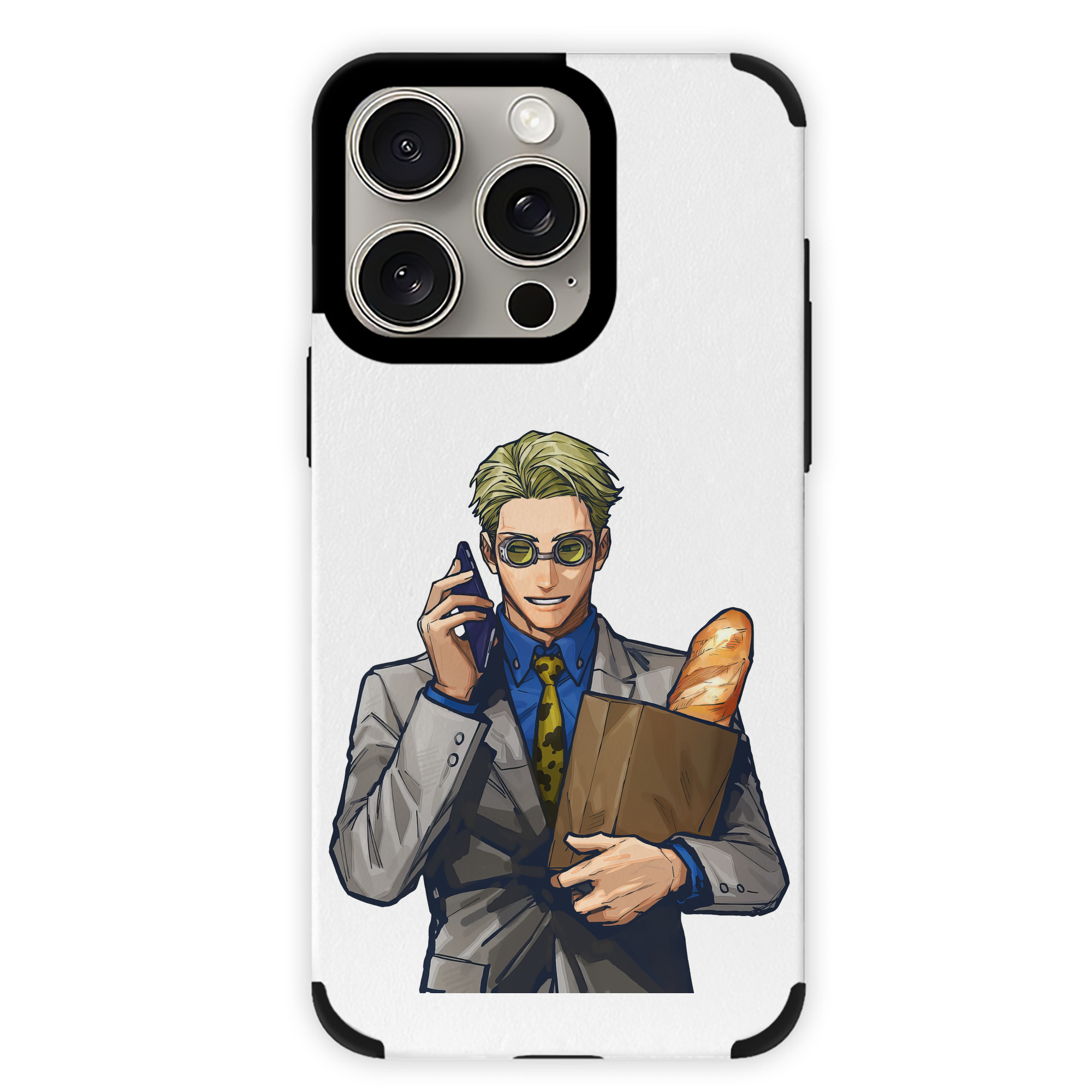（画像用） 呪術廻戦 Jujutsu Kaisen 【iPhone15ProMax対応】 PUレザー スマホケース 耐衝撃＆黄変防止