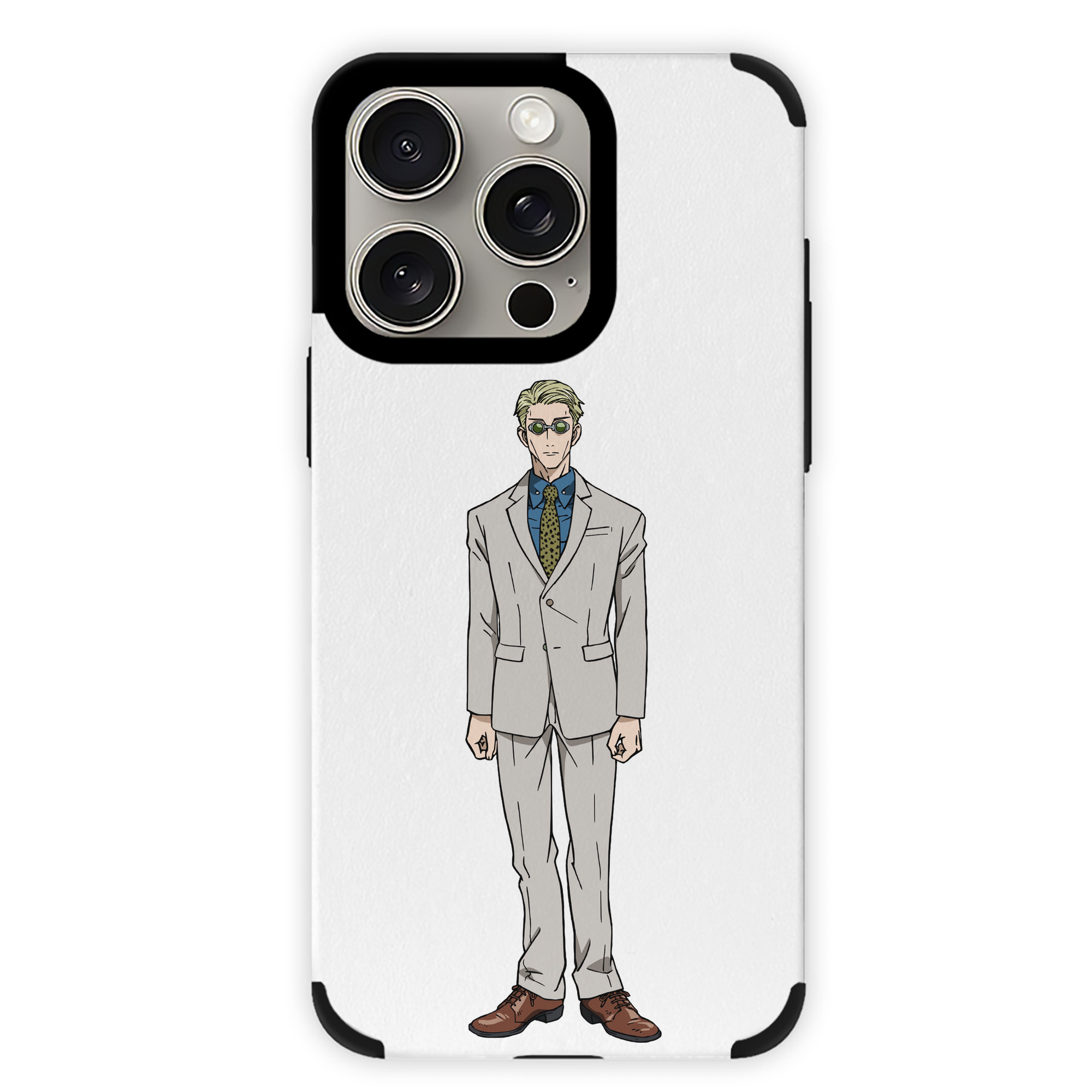 （画像用） 呪術廻戦 Jujutsu Kaisen 【iPhone15ProMax対応】 PUレザー スマホケース 耐衝撃＆黄変防止