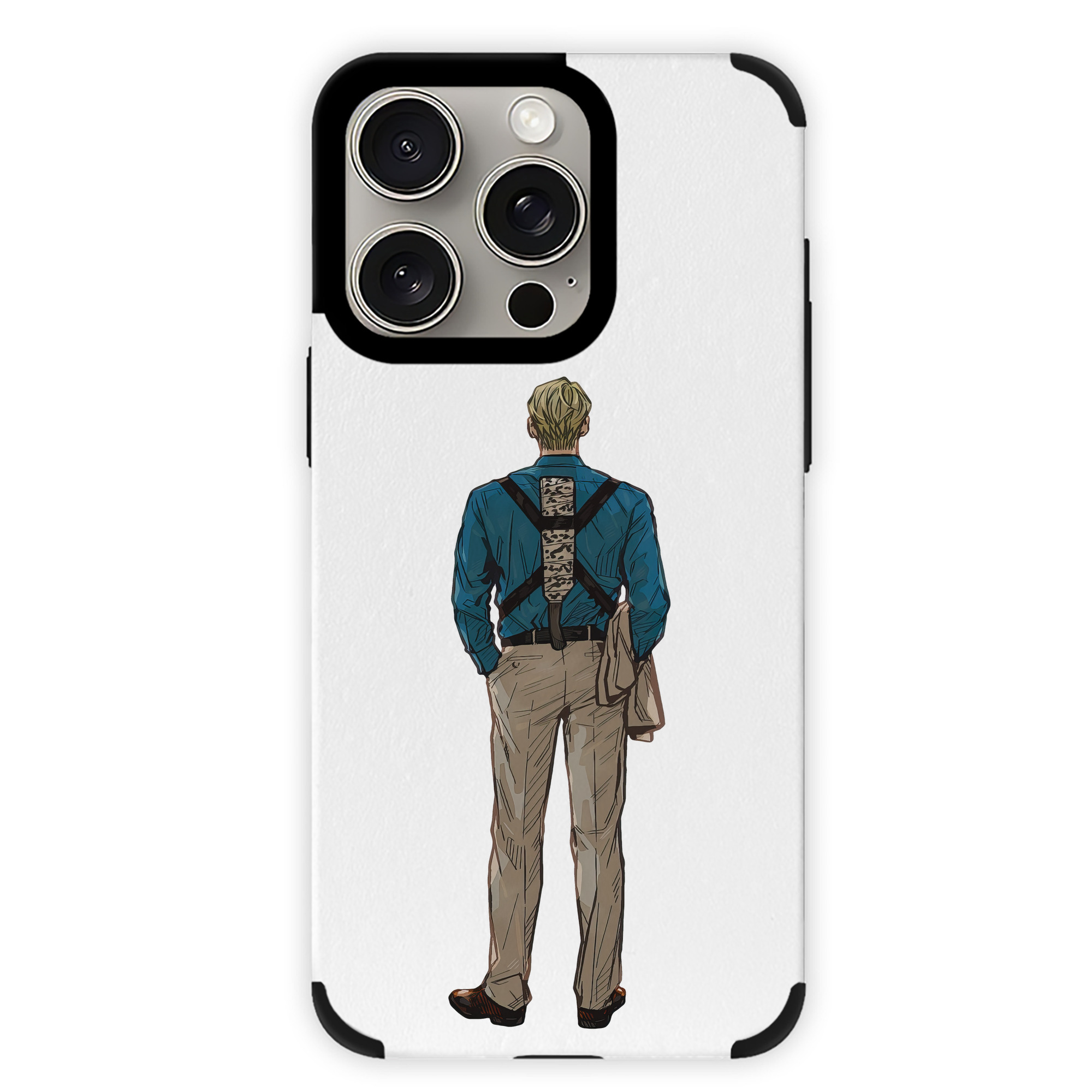 （画像用） 呪術廻戦 Jujutsu Kaisen 【iPhone15ProMax対応】 PUレザー スマホケース 耐衝撃＆黄変防止