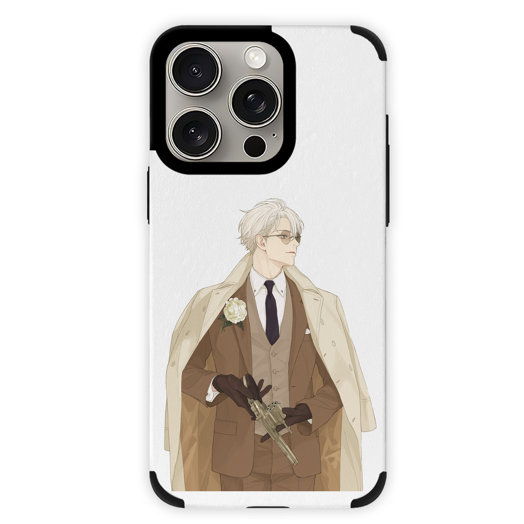 （画像用） 呪術廻戦 Jujutsu Kaisen 【iPhone15ProMax対応】 PUレザー スマホケース 耐衝撃＆黄変防止