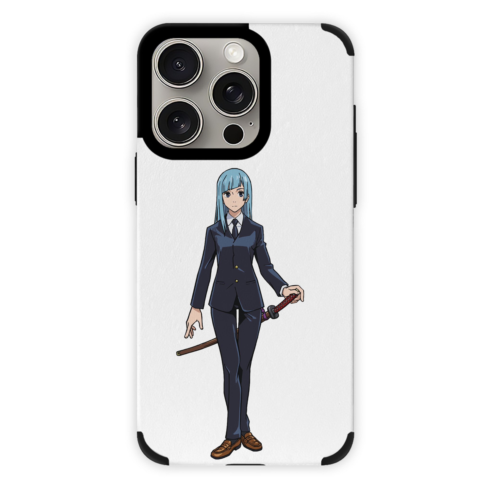 （画像用） 呪術廻戦 Jujutsu Kaisen 【iPhone15ProMax対応】 PUレザー スマホケース 耐衝撃＆黄変防止