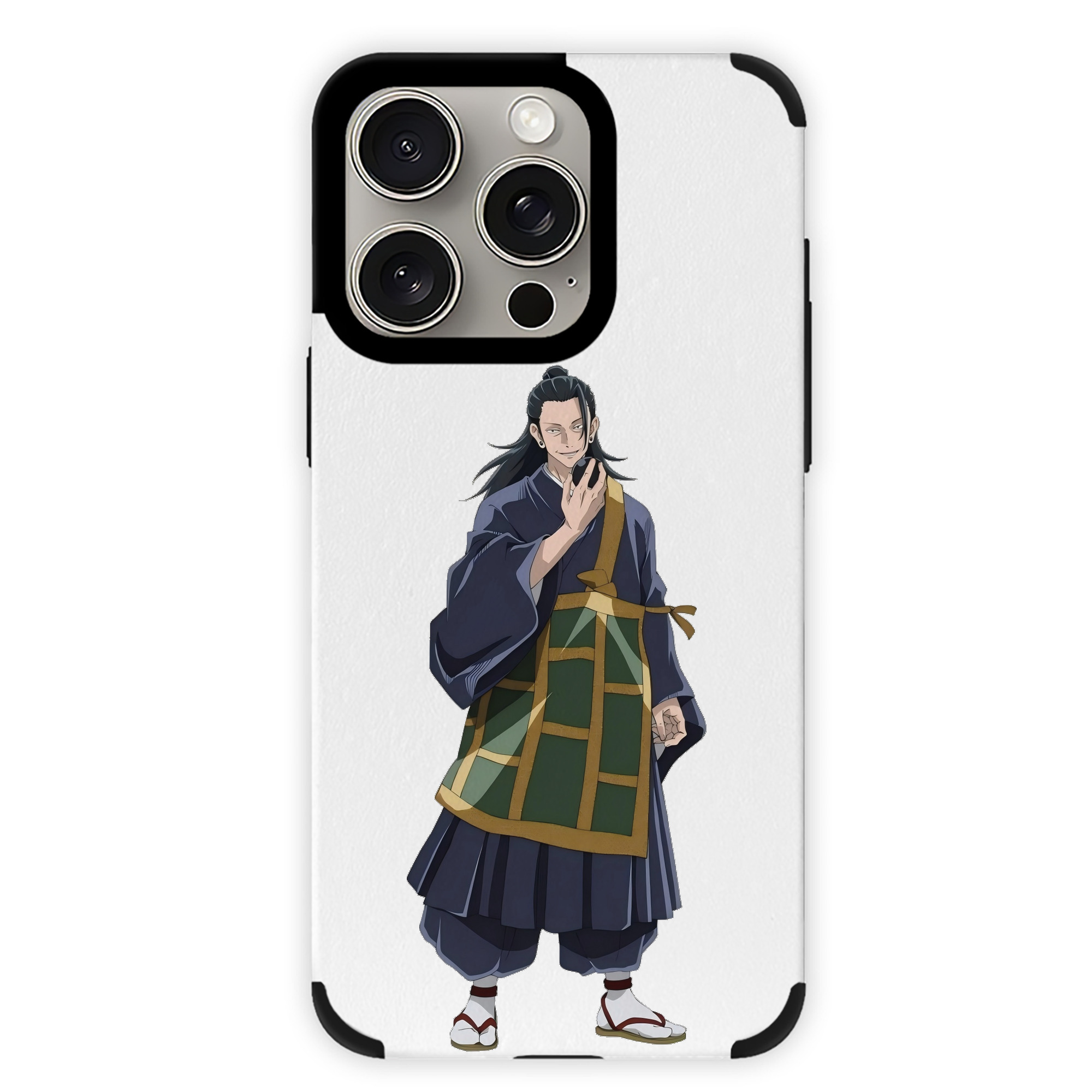（画像用） 呪術廻戦 Jujutsu Kaisen 【iPhone15ProMax対応】 PUレザー スマホケース 耐衝撃＆黄変防止