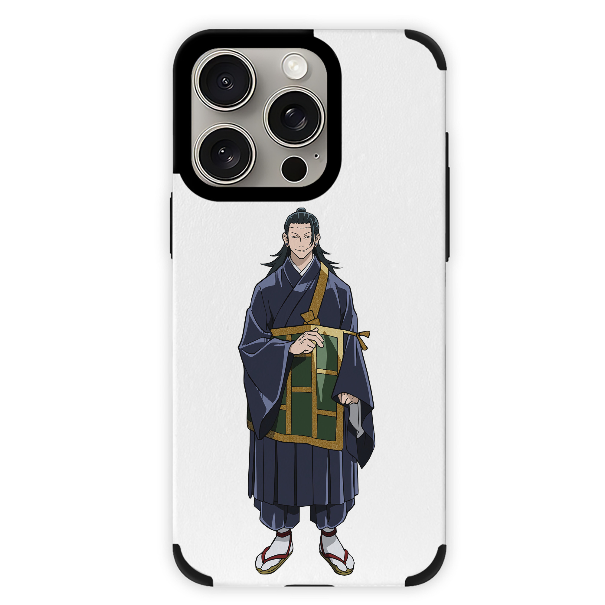 （画像用） 呪術廻戦 Jujutsu Kaisen 【iPhone15ProMax対応】 PUレザー スマホケース 耐衝撃＆黄変防止