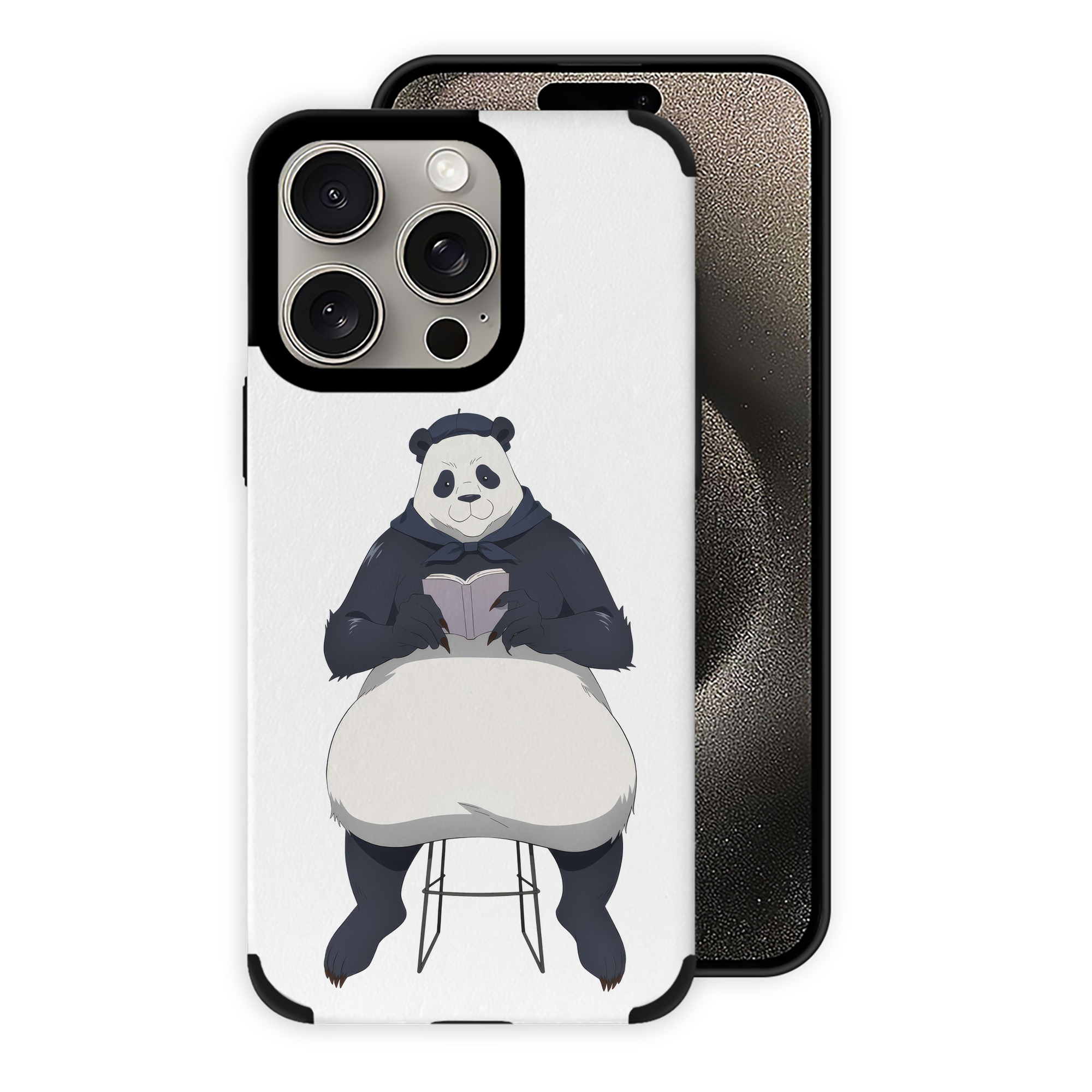 （画像用） 呪術廻戦 Jujutsu Kaisen 【iPhone15ProMax対応】 PUレザー スマホケース 耐衝撃＆黄変防止