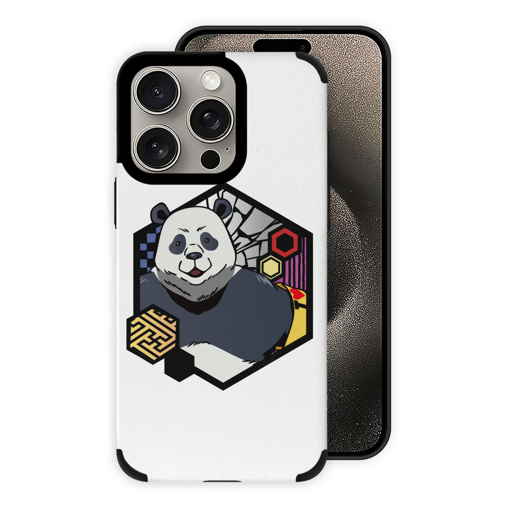 （画像用） 呪術廻戦 Jujutsu Kaisen 【iPhone15ProMax対応】 PUレザー スマホケース 耐衝撃＆黄変防止