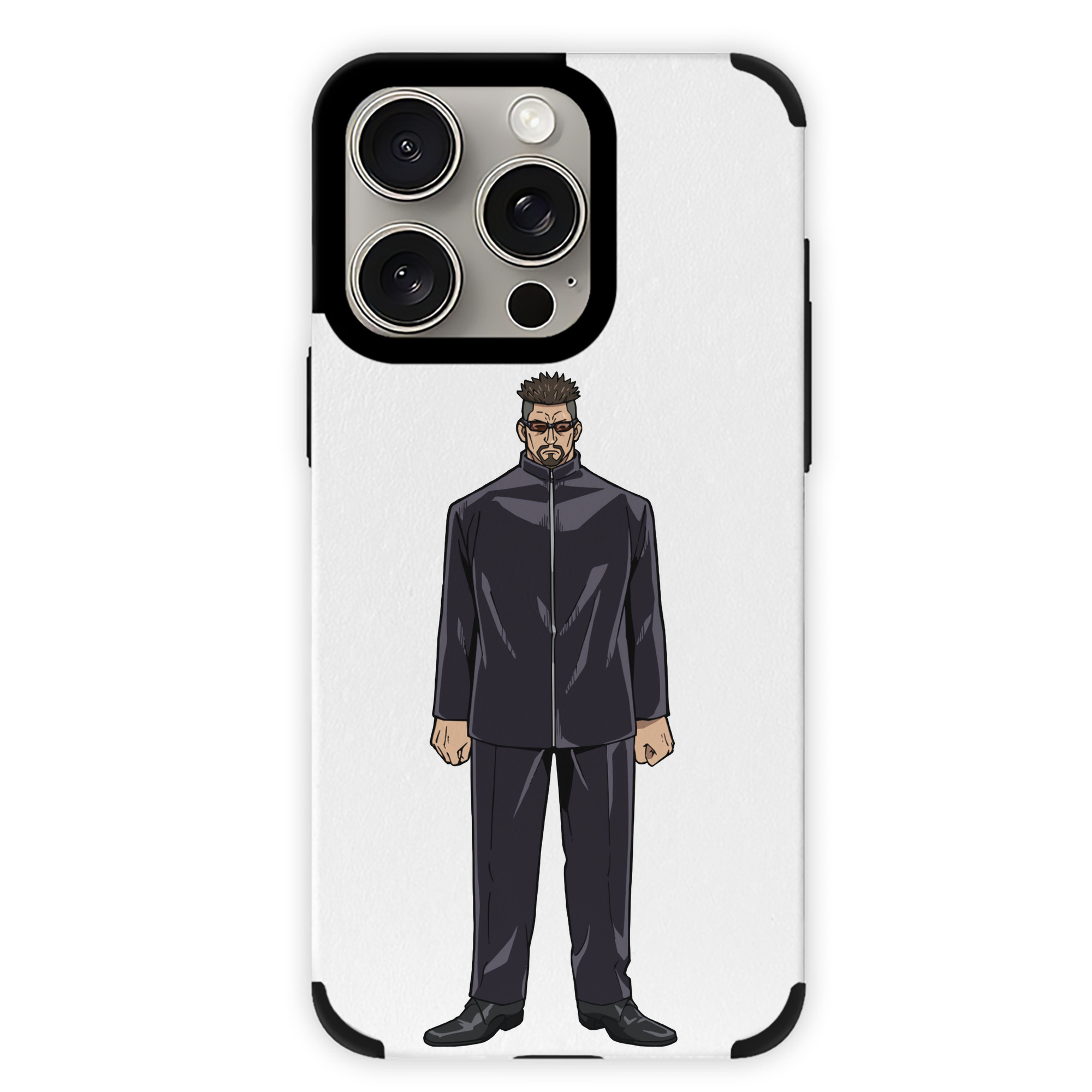 （画像用） 呪術廻戦 Jujutsu Kaisen 【iPhone15ProMax対応】 PUレザー スマホケース 耐衝撃＆黄変防止