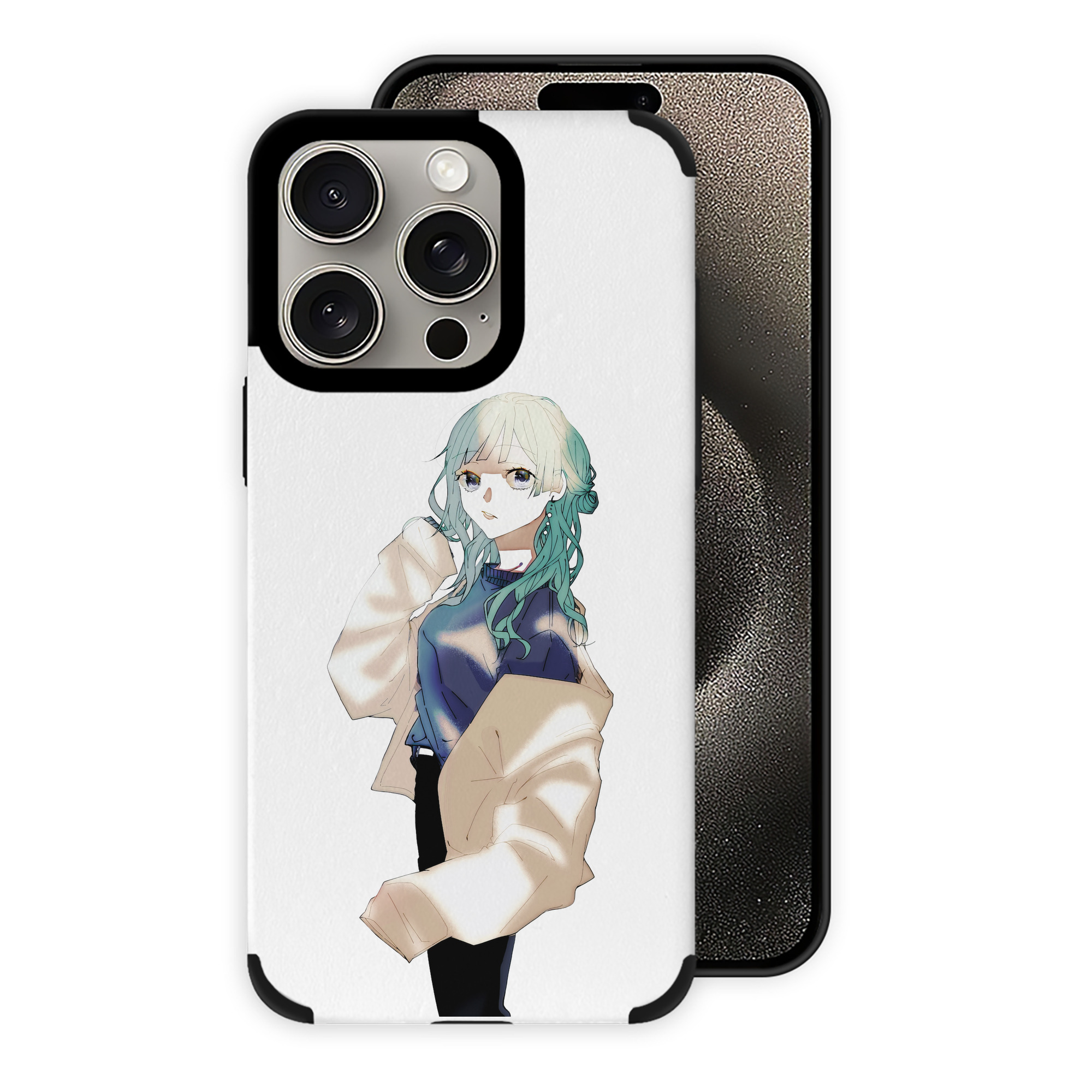 （画像用） 呪術廻戦 Jujutsu Kaisen 【iPhone15ProMax対応】 PUレザー スマホケース 耐衝撃＆黄変防止