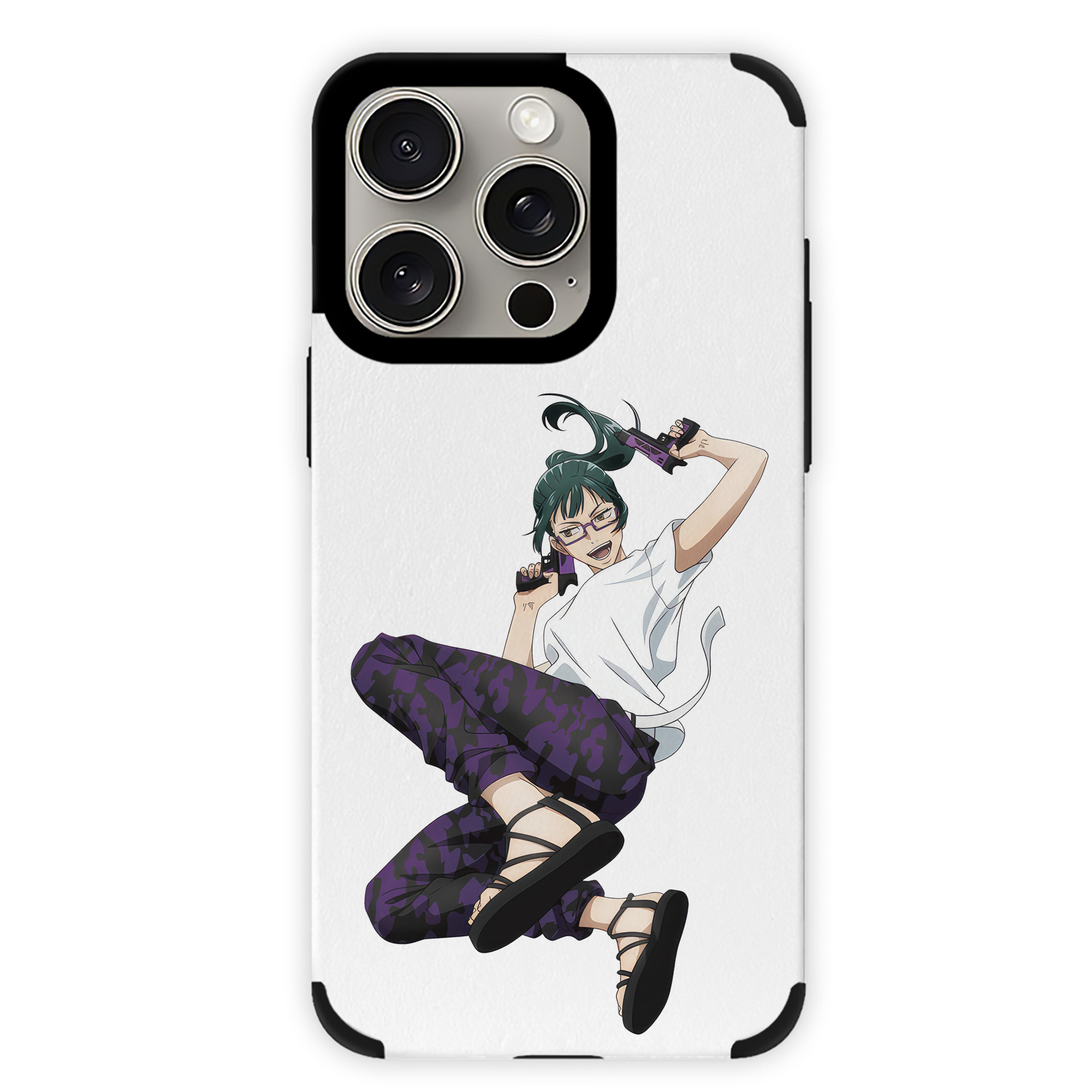 （画像用） 呪術廻戦 Jujutsu Kaisen 【iPhone15ProMax対応】 PUレザー スマホケース 耐衝撃＆黄変防止