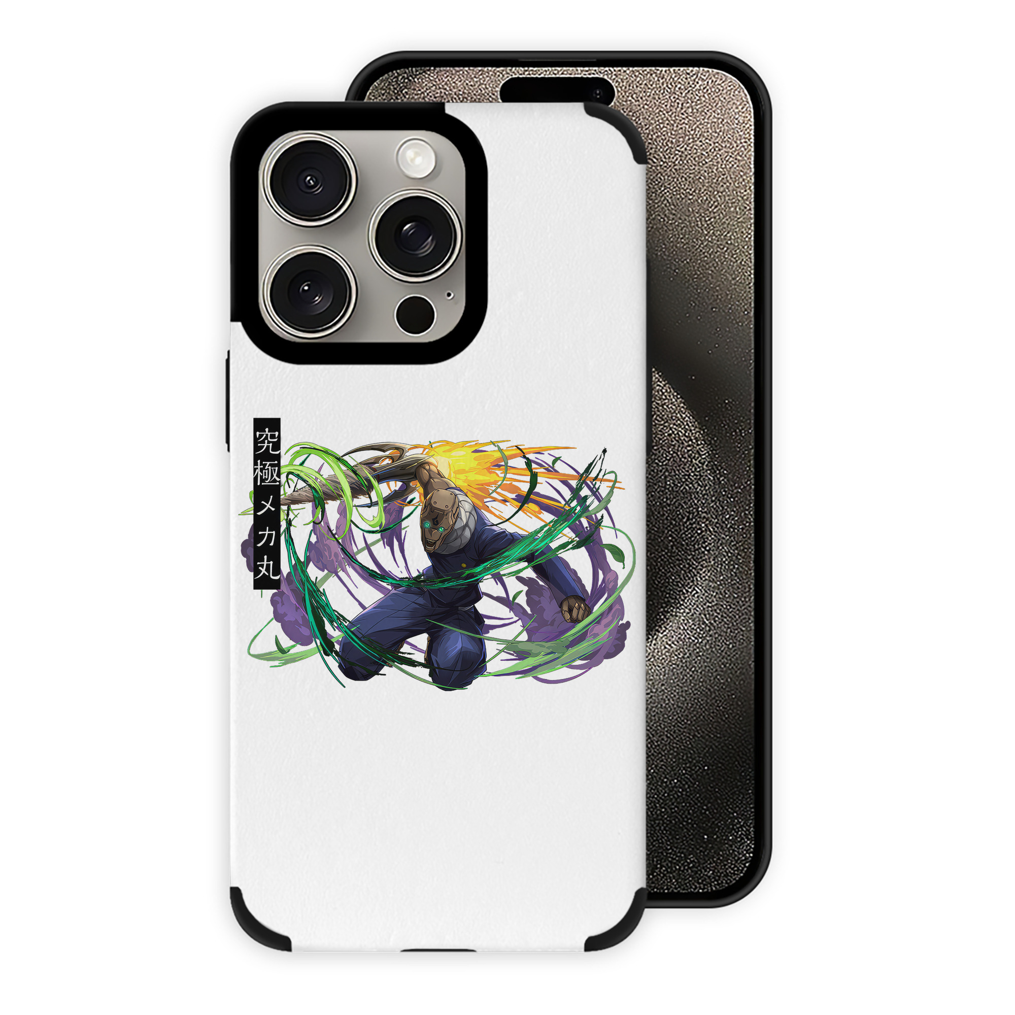 （画像用） 呪術廻戦 Jujutsu Kaisen 【iPhone15ProMax対応】 PUレザー スマホケース 耐衝撃＆黄変防止