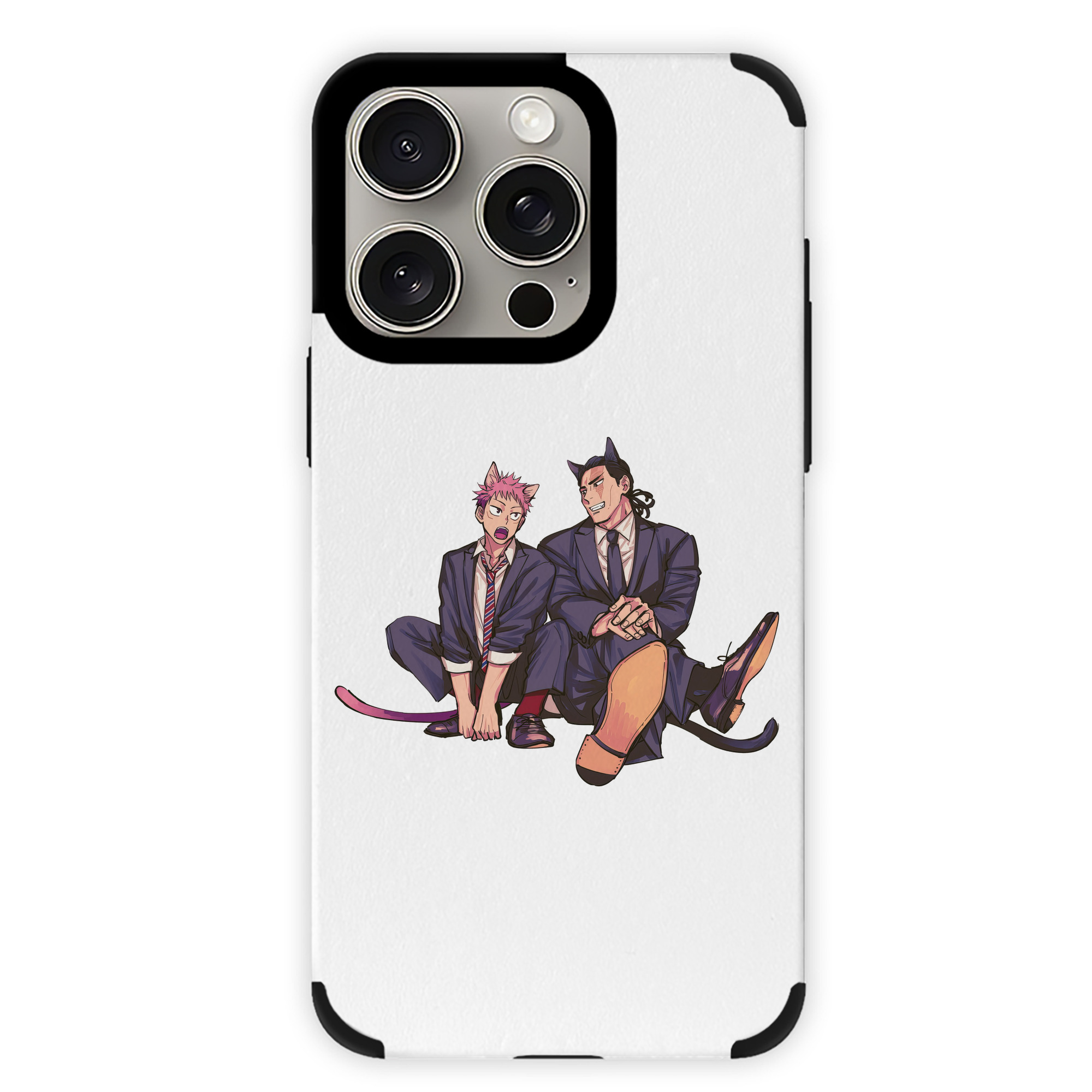 （画像用） 呪術廻戦 Jujutsu Kaisen 【iPhone15ProMax対応】 PUレザー スマホケース 耐衝撃＆黄変防止