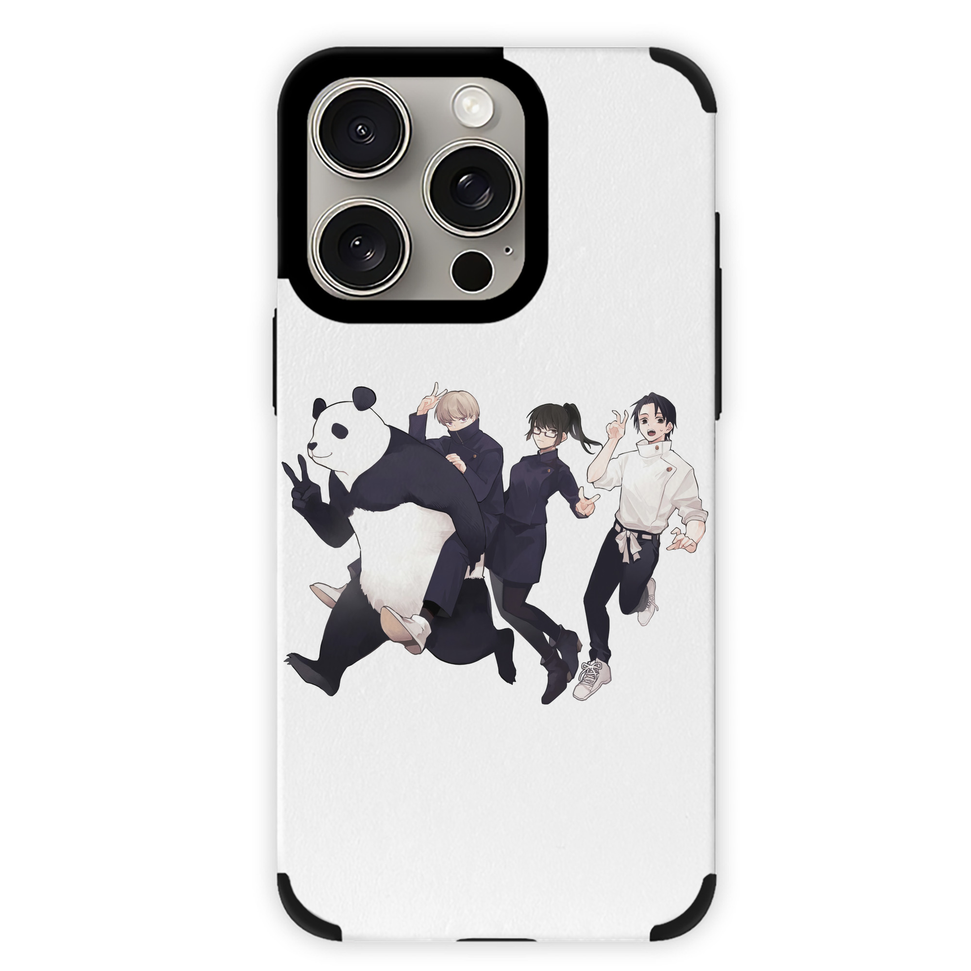 （画像用） 呪術廻戦 Jujutsu Kaisen 【iPhone15ProMax対応】 PUレザー スマホケース 耐衝撃＆黄変防止