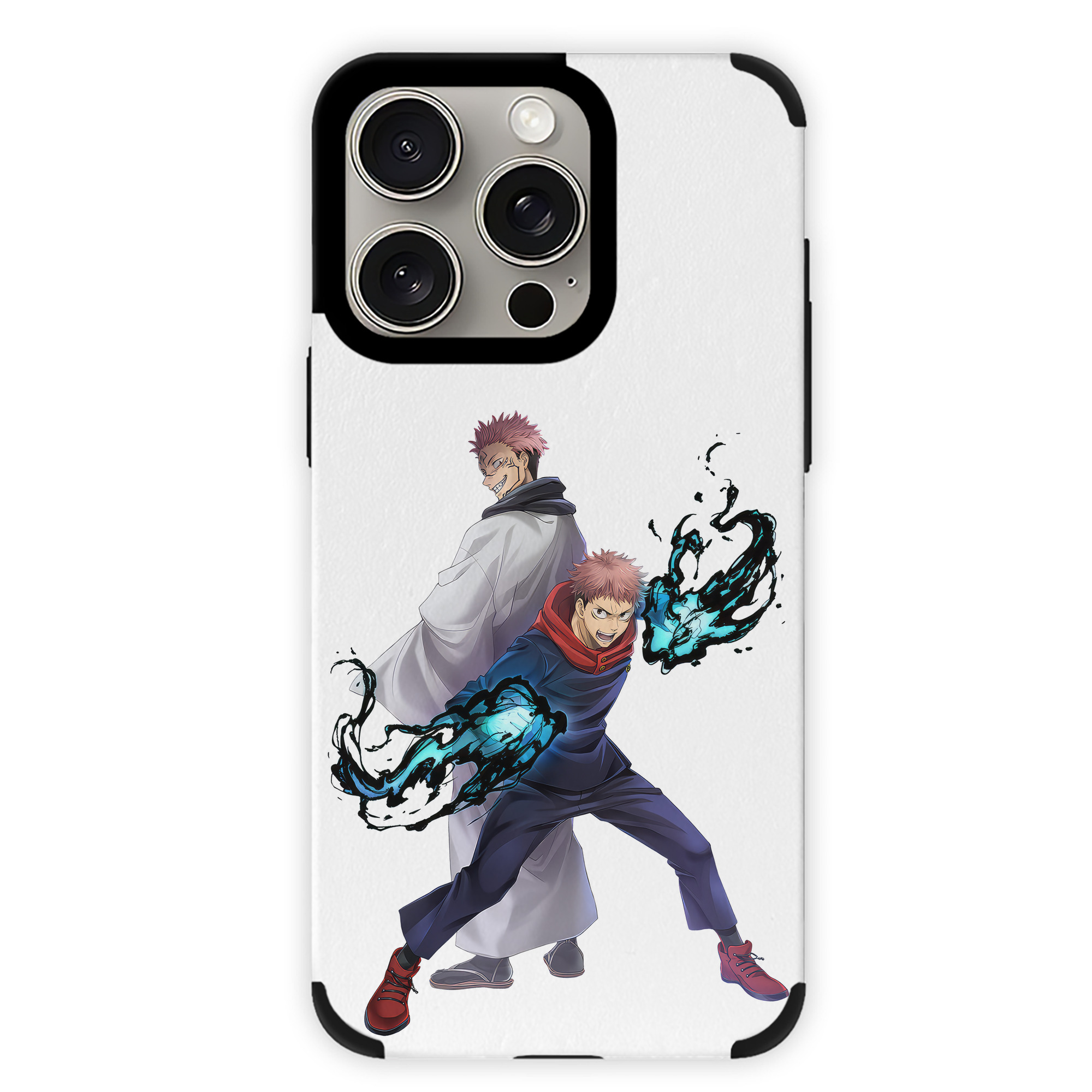 （画像用） 呪術廻戦 Jujutsu Kaisen 【iPhone15ProMax対応】 PUレザー スマホケース 耐衝撃＆黄変防止