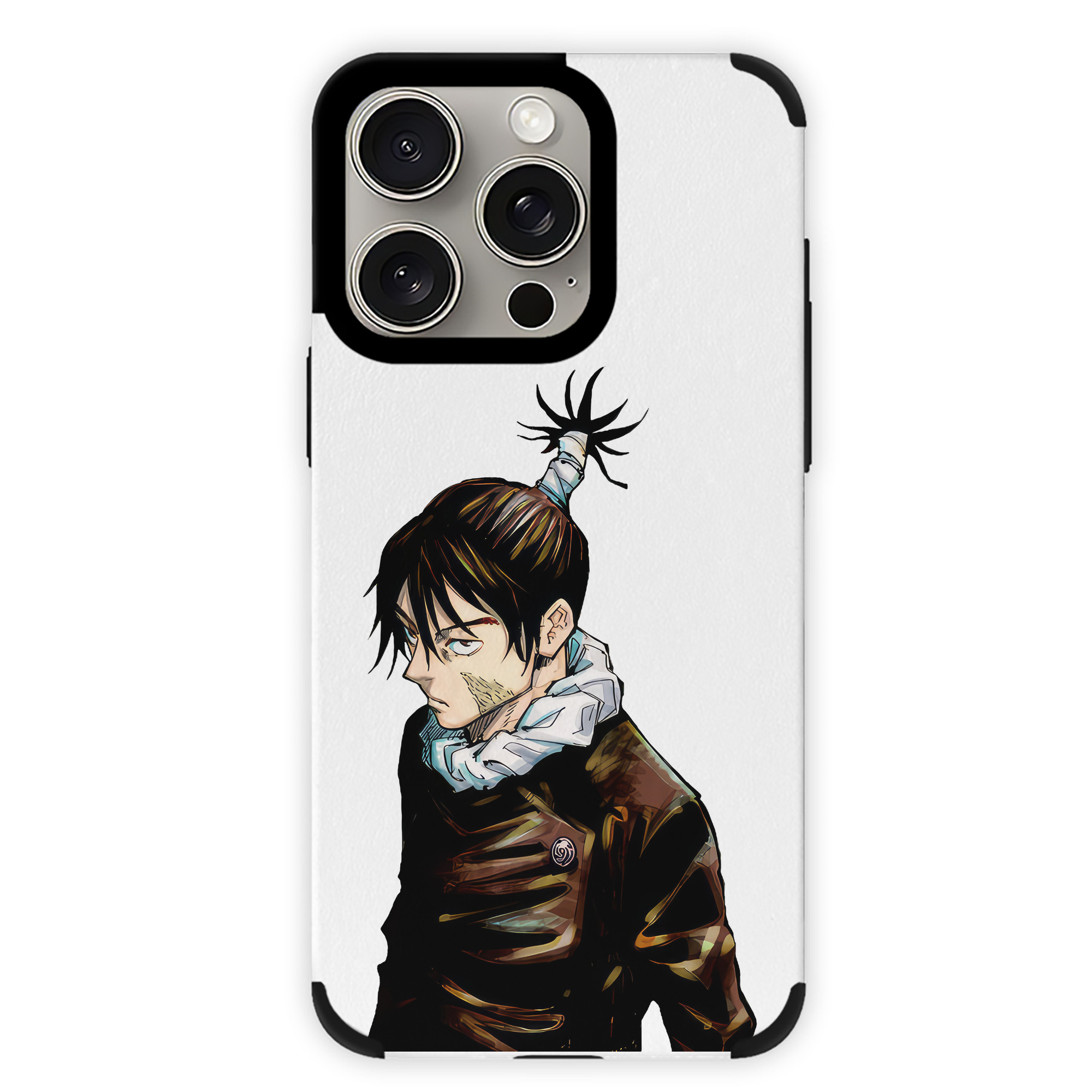 （画像用） 呪術廻戦 Jujutsu Kaisen 【iPhone15ProMax対応】 PUレザー スマホケース 耐衝撃＆黄変防止
