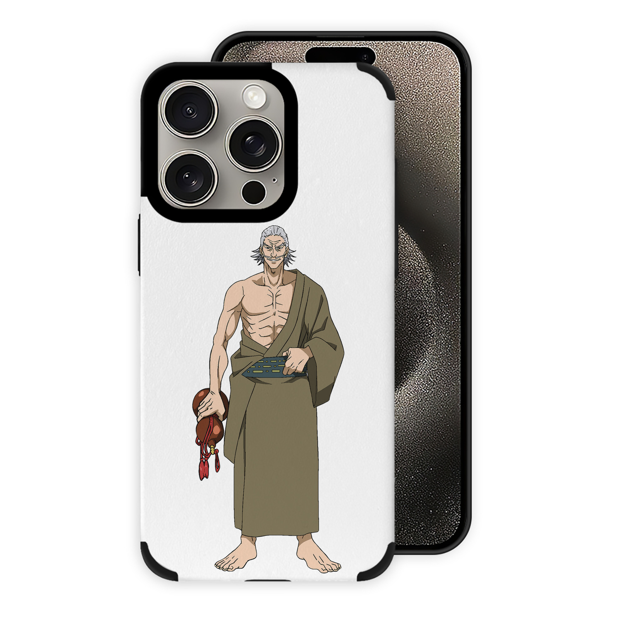 （画像用） 呪術廻戦 Jujutsu Kaisen 【iPhone15ProMax対応】 PUレザー スマホケース 耐衝撃＆黄変防止