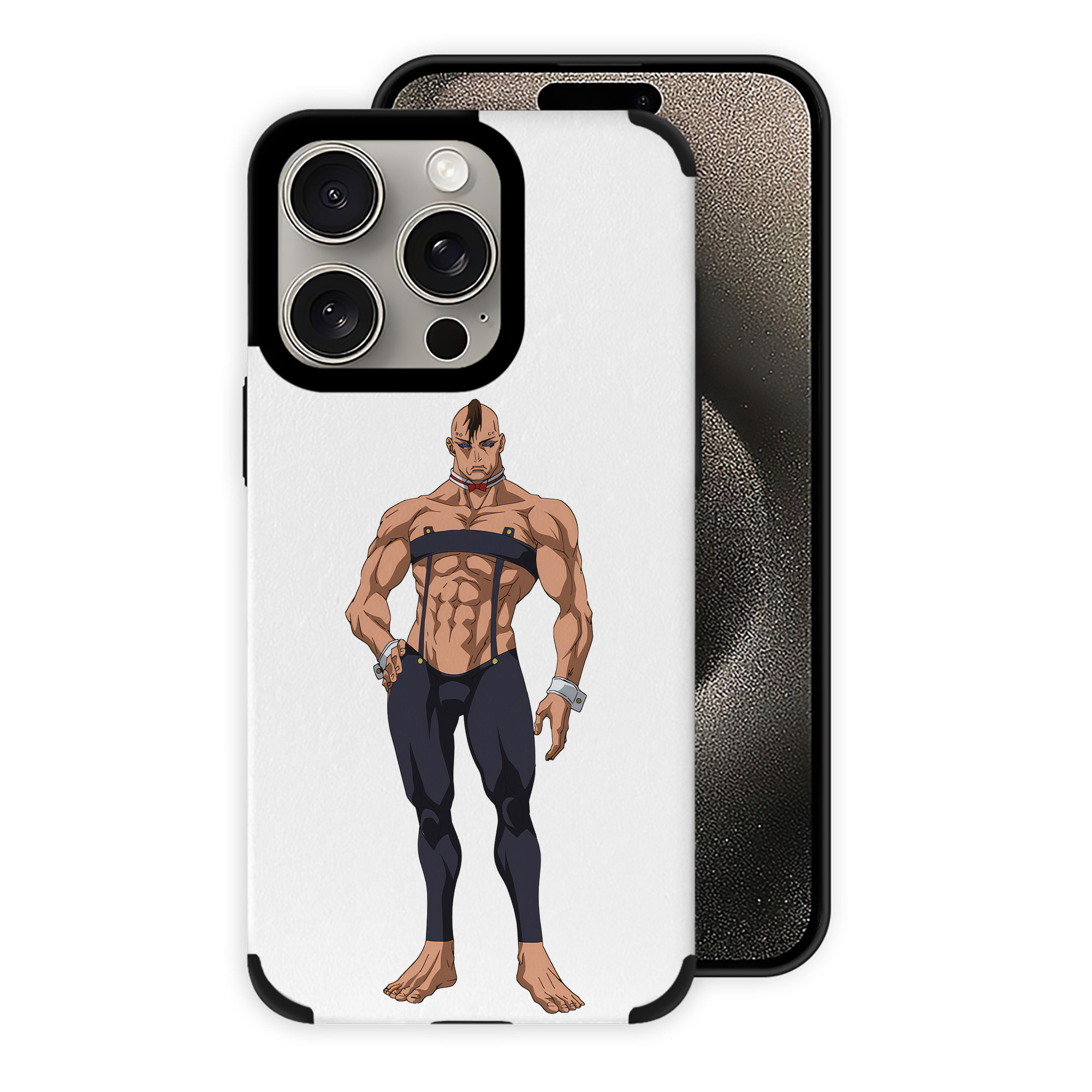 （画像用） 呪術廻戦 Jujutsu Kaisen 【iPhone15ProMax対応】 PUレザー スマホケース 耐衝撃＆黄変防止