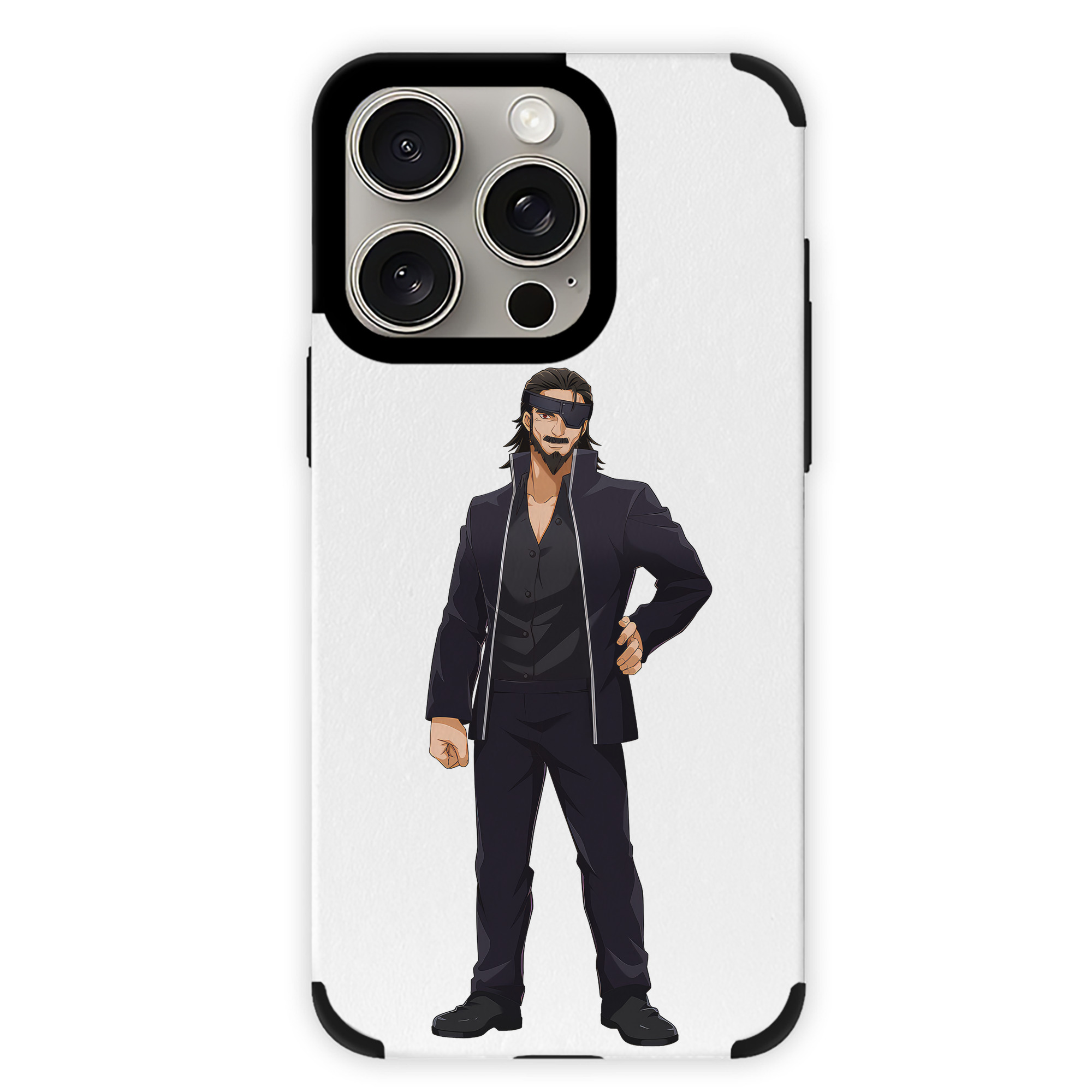 （画像用） 呪術廻戦 Jujutsu Kaisen 【iPhone15ProMax対応】 PUレザー スマホケース 耐衝撃＆黄変防止