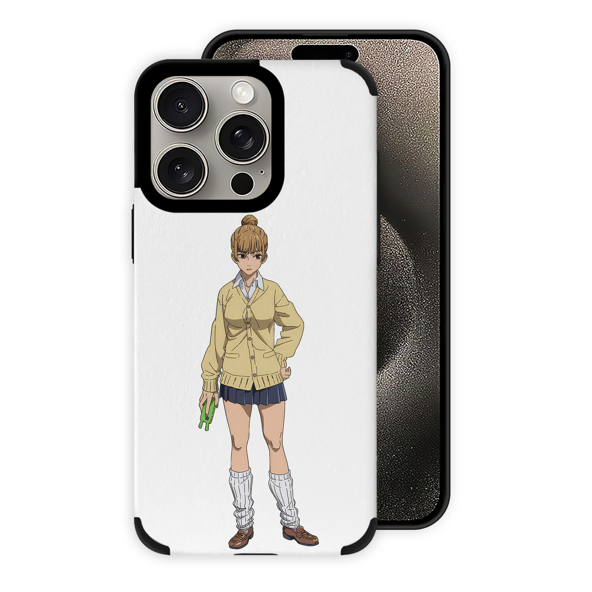 （画像用） 呪術廻戦 Jujutsu Kaisen 【iPhone15ProMax対応】 PUレザー スマホケース 耐衝撃＆黄変防止