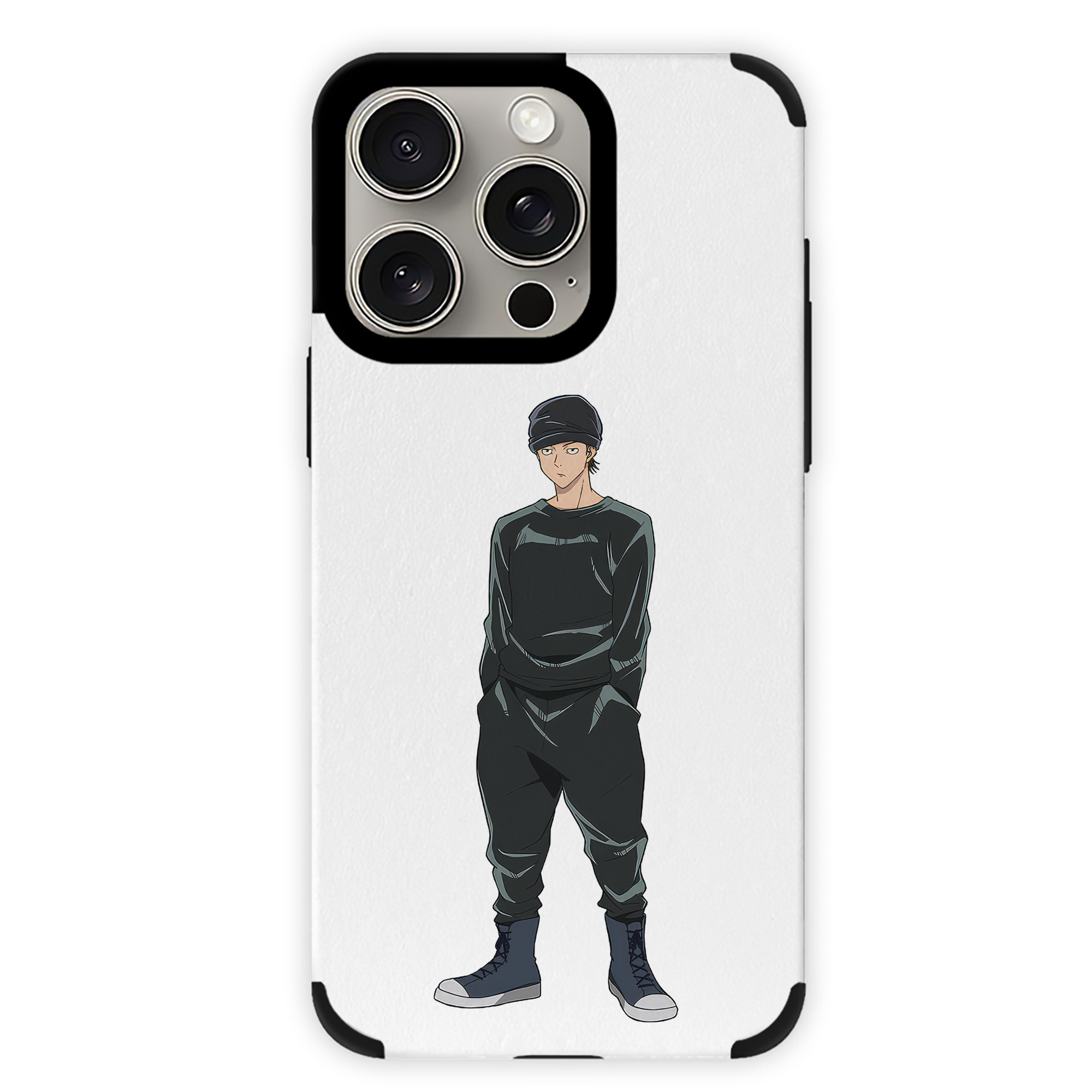 （画像用） 呪術廻戦 Jujutsu Kaisen 【iPhone15ProMax対応】 PUレザー スマホケース 耐衝撃＆黄変防止