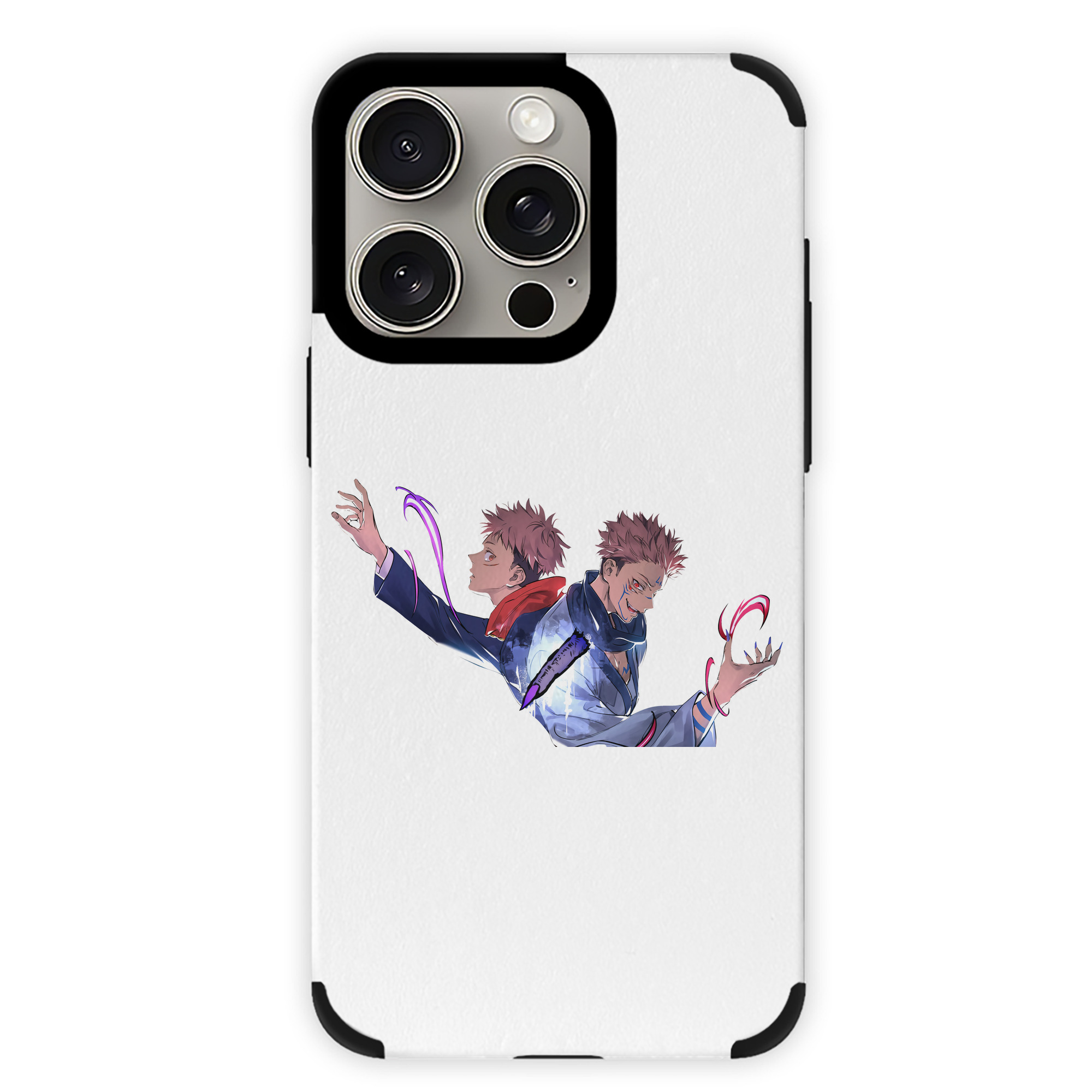 （画像用） 呪術廻戦 Jujutsu Kaisen 【iPhone15ProMax対応】 PUレザー スマホケース 耐衝撃＆黄変防止