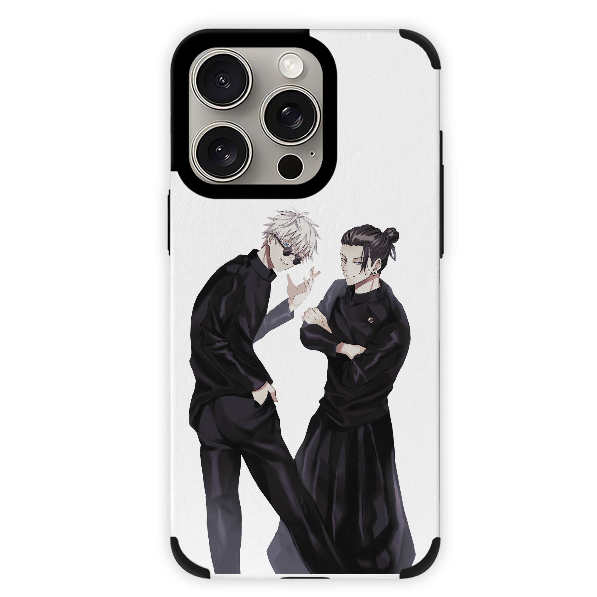 （画像用） 呪術廻戦 Jujutsu Kaisen 【iPhone15ProMax対応】 PUレザー スマホケース 耐衝撃＆黄変防止