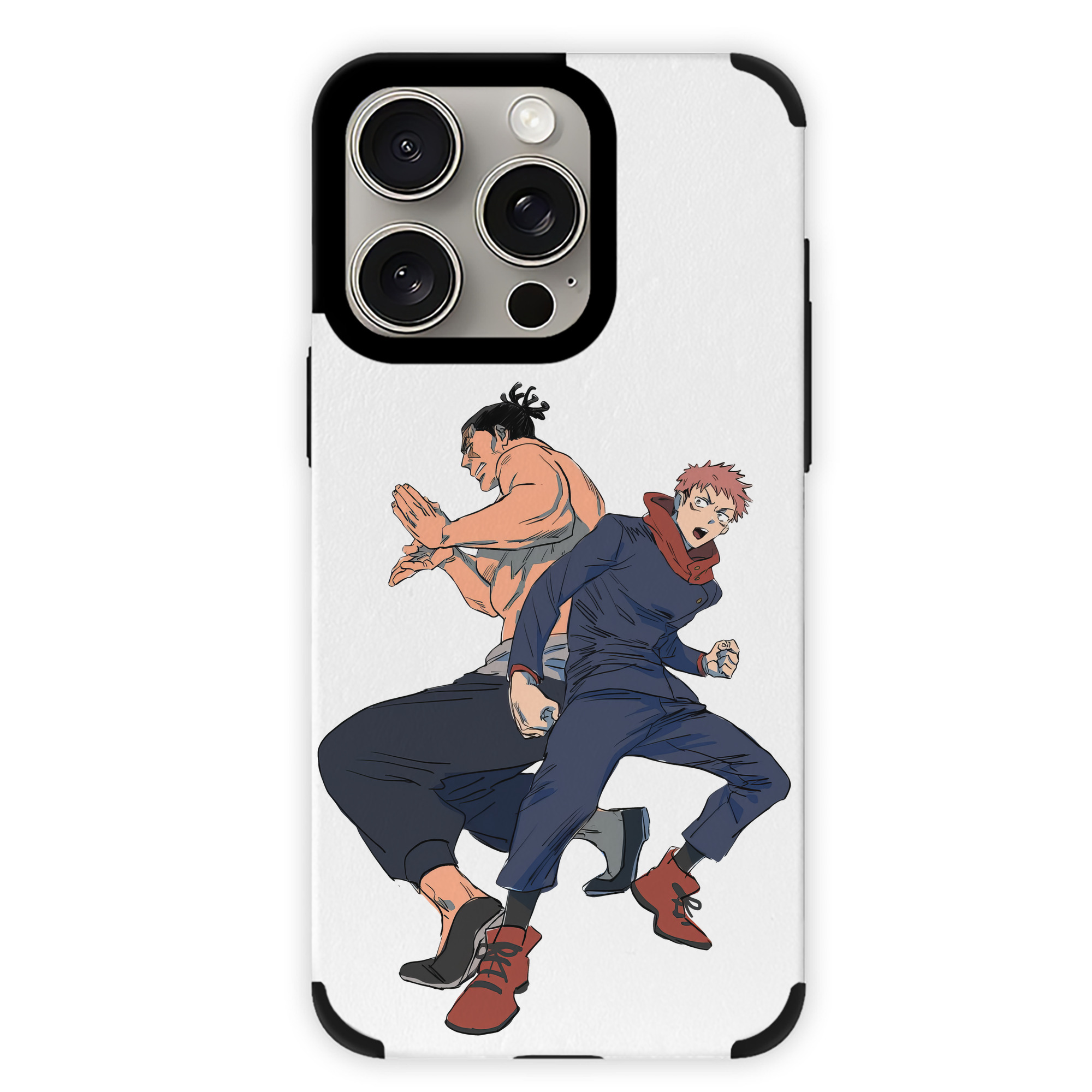 （画像用） 呪術廻戦 Jujutsu Kaisen 【iPhone15ProMax対応】 PUレザー スマホケース 耐衝撃＆黄変防止