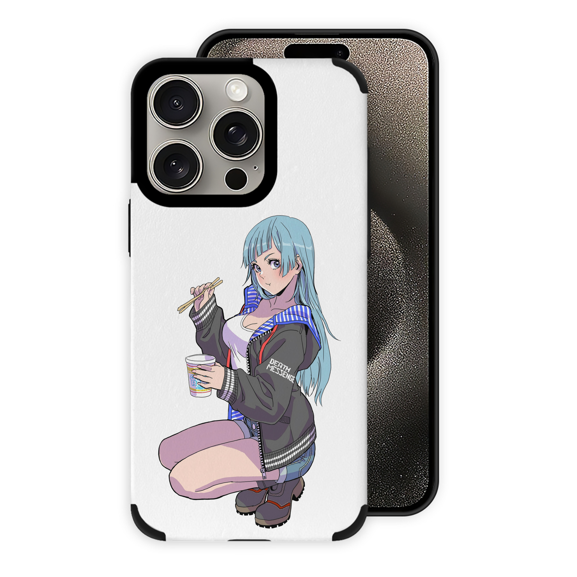 （画像用） 呪術廻戦 Jujutsu Kaisen 【iPhone15ProMax対応】 PUレザー スマホケース 耐衝撃＆黄変防止