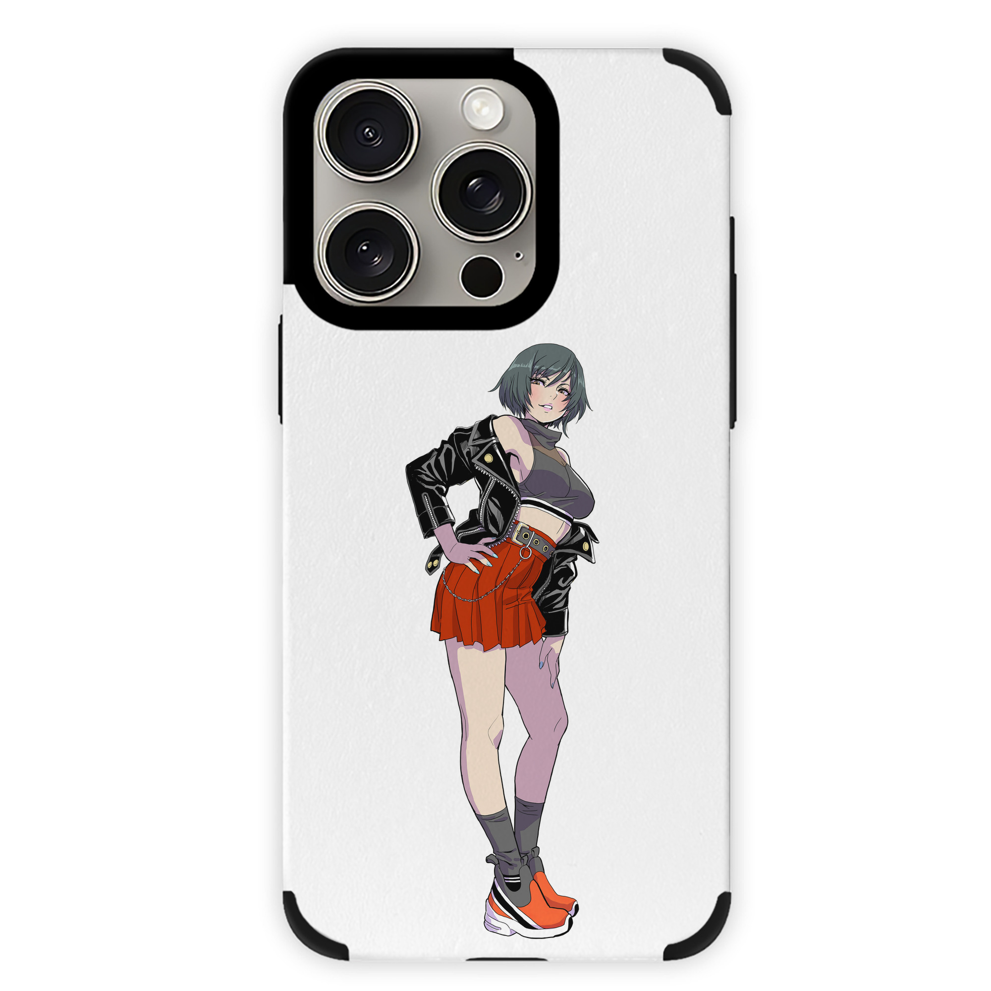 （画像用） 呪術廻戦 Jujutsu Kaisen 【iPhone15ProMax対応】 PUレザー スマホケース 耐衝撃＆黄変防止