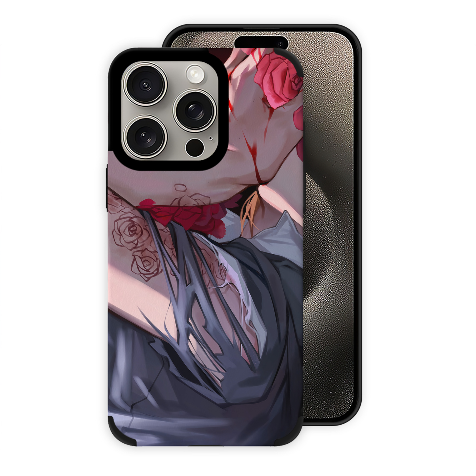 （画像用） 呪術廻戦 Jujutsu Kaisen 【iPhone15ProMax対応】 PUレザー スマホケース 耐衝撃＆黄変防止