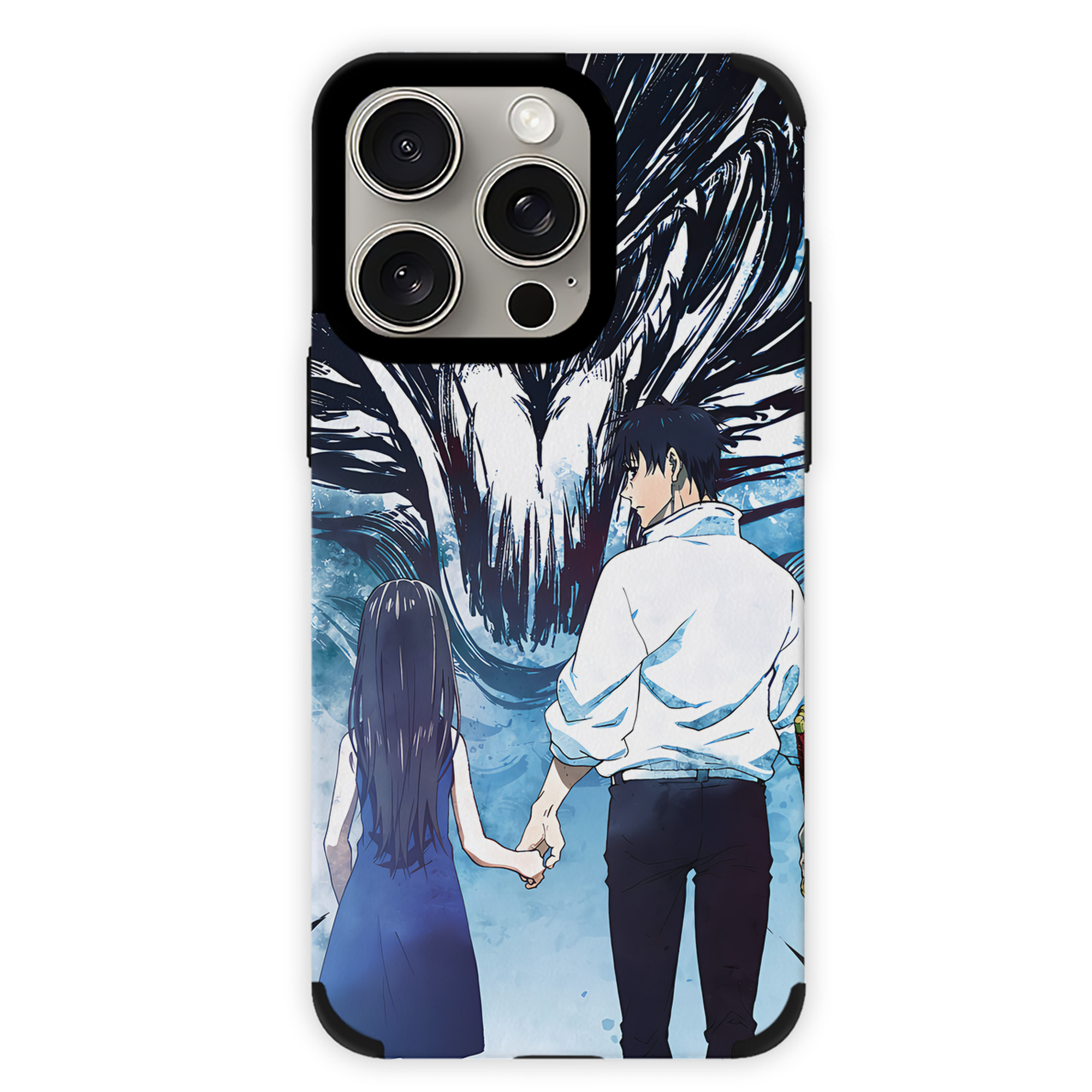 （画像用） 呪術廻戦 Jujutsu Kaisen 【iPhone15ProMax対応】 PUレザー スマホケース 耐衝撃＆黄変防止