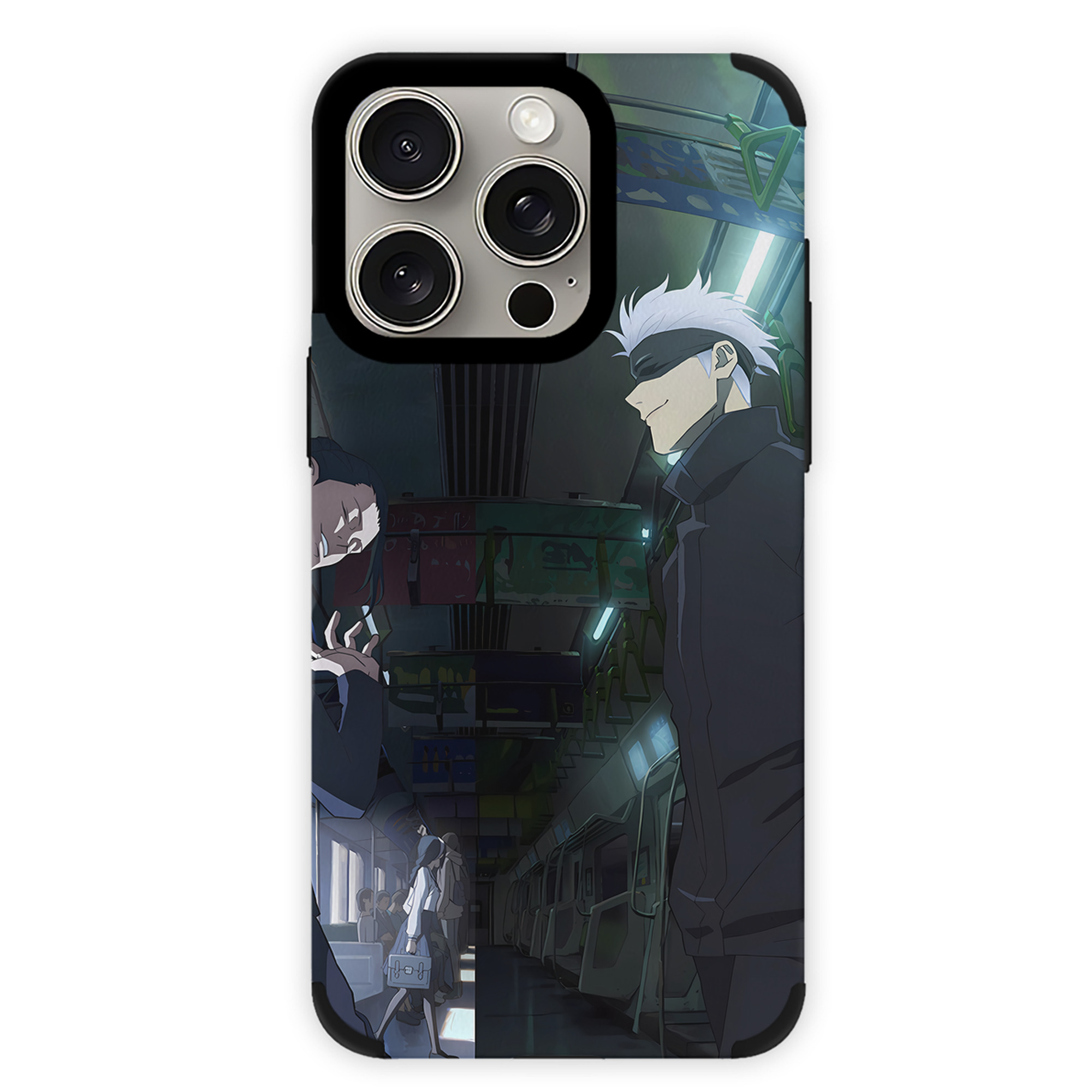 （画像用） 呪術廻戦 Jujutsu Kaisen 【iPhone15ProMax対応】 PUレザー スマホケース 耐衝撃＆黄変防止