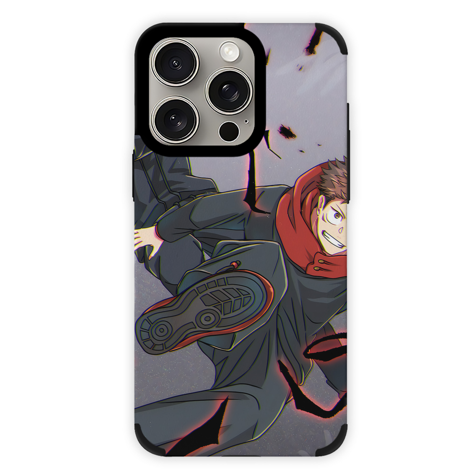 （画像用） 呪術廻戦 Jujutsu Kaisen 【iPhone15ProMax対応】 PUレザー スマホケース 耐衝撃＆黄変防止