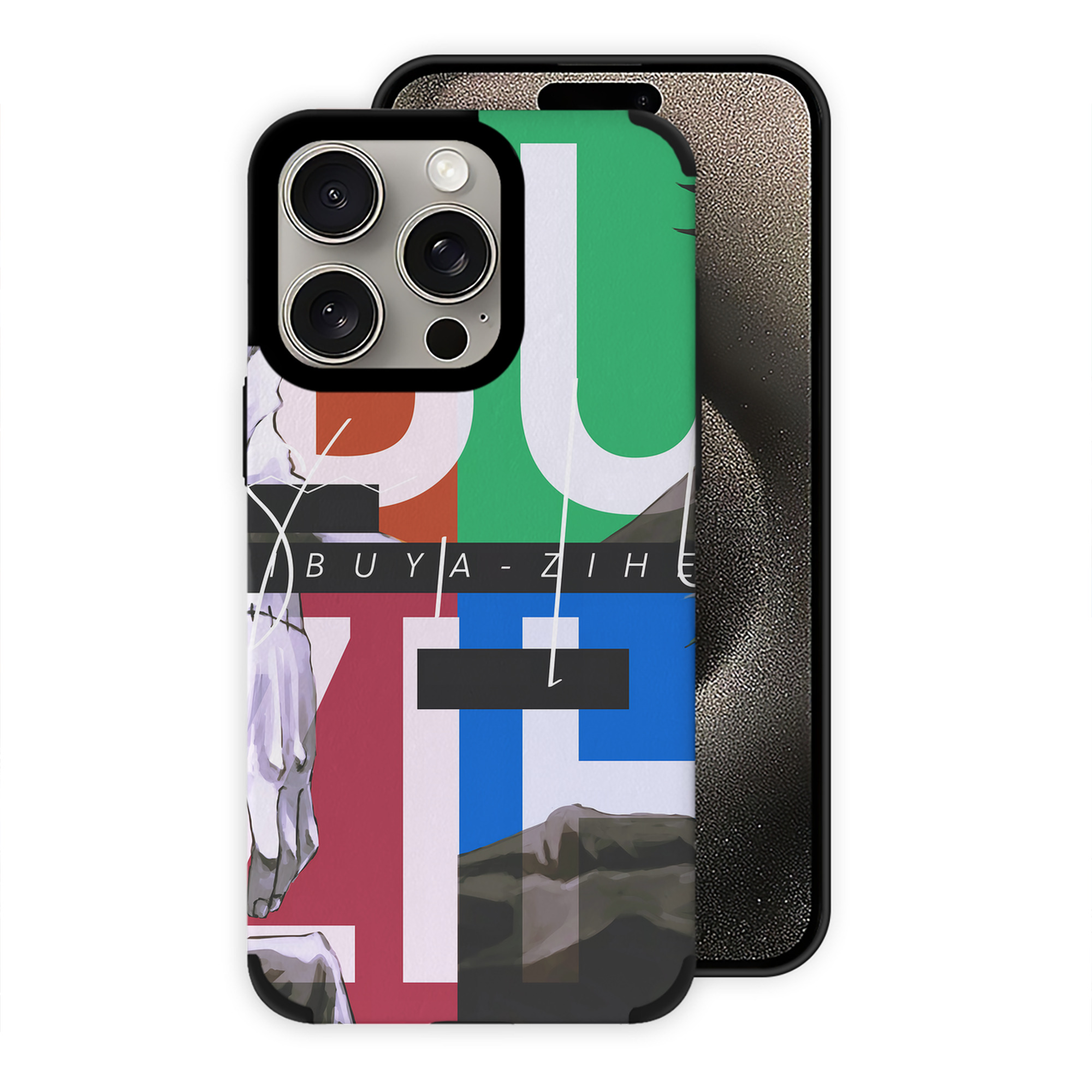 （画像用） 呪術廻戦 Jujutsu Kaisen 【iPhone15ProMax対応】 PUレザー スマホケース 耐衝撃＆黄変防止