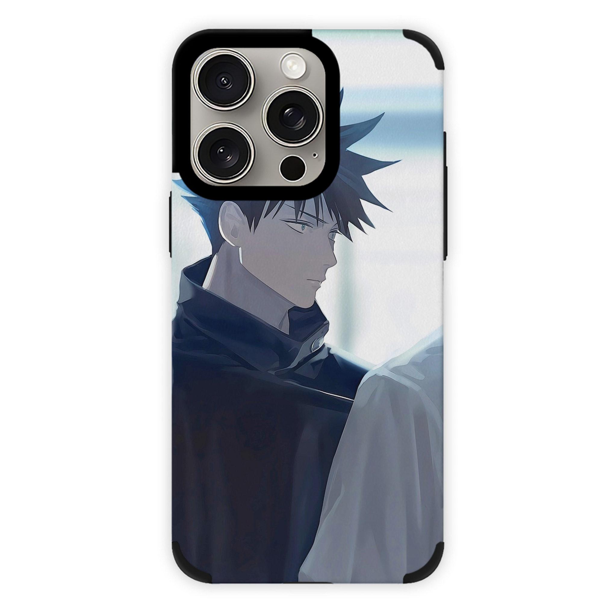 （画像用） 呪術廻戦 Jujutsu Kaisen 【iPhone15ProMax対応】 PUレザー スマホケース 耐衝撃＆黄変防止